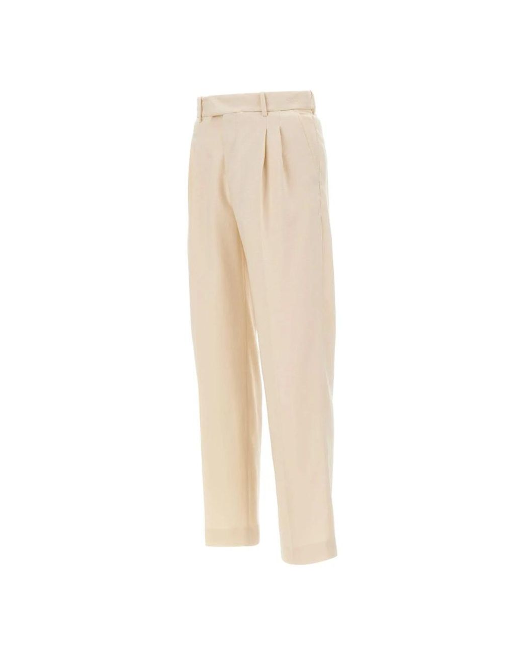 Drole de Monsieur Natural Straight Trousers for men