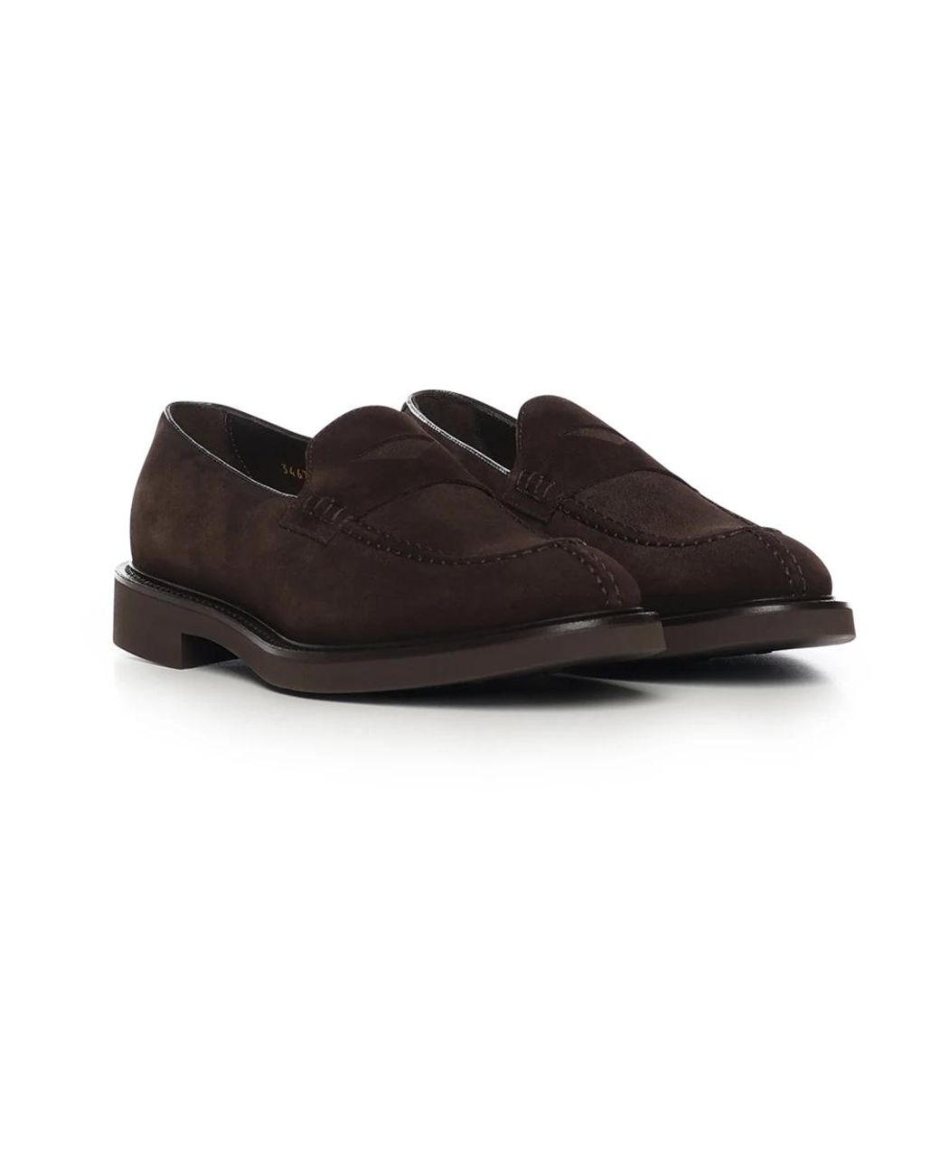 Doucal's Black Loafers for men