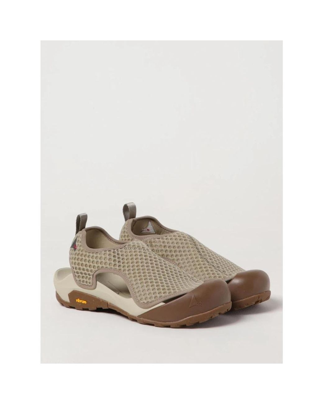 Roa Flat Sandals in Natural for Men Lyst UK