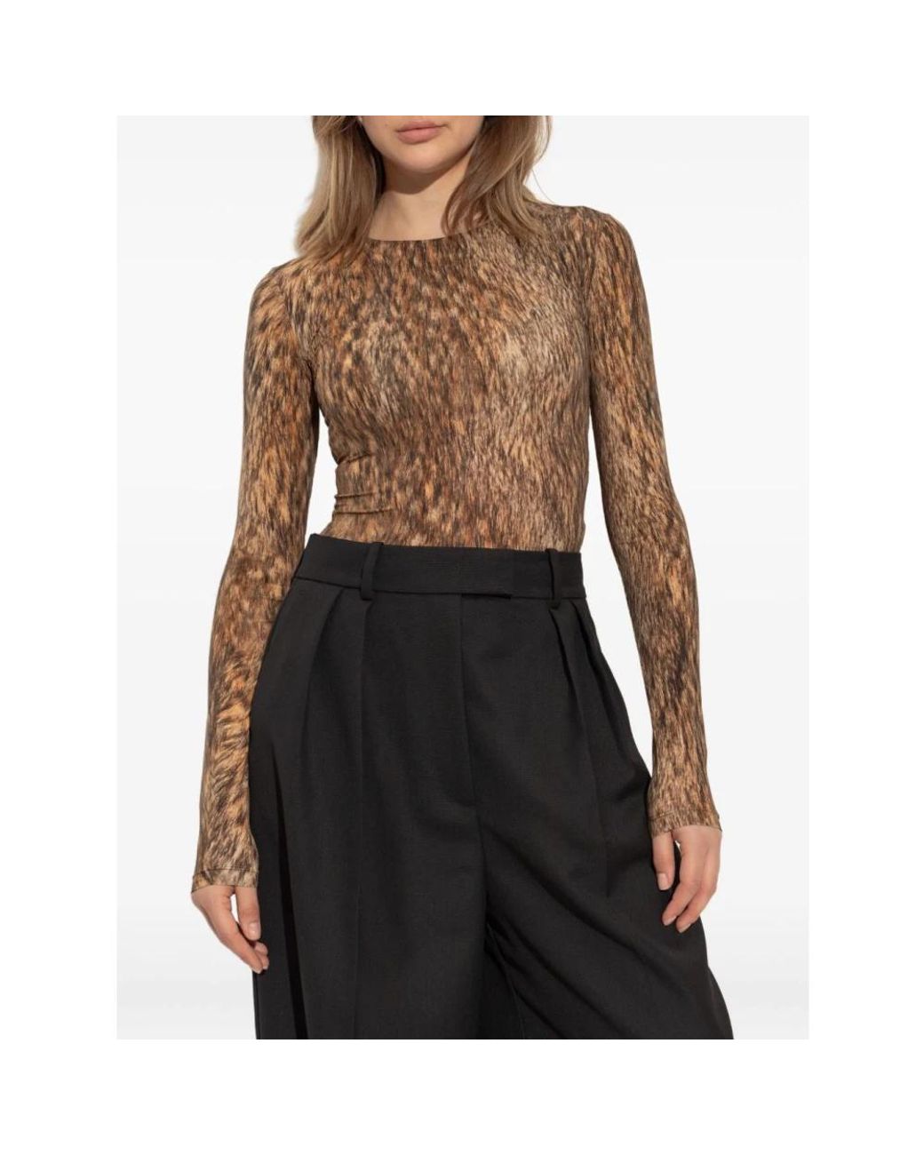 MM6 by Maison Margiela Brown Full-Body