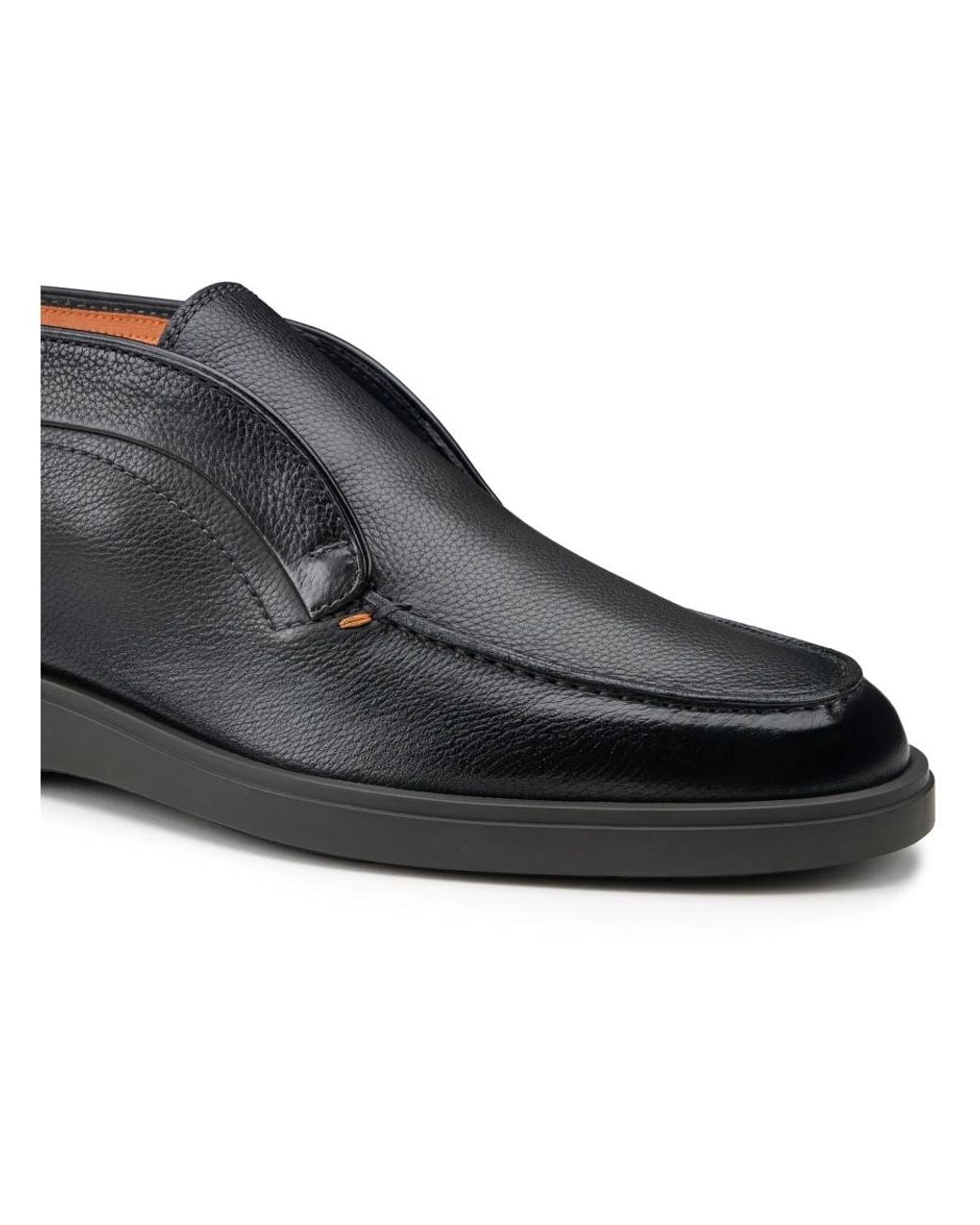 Santoni Desert Boot in Black für Herren