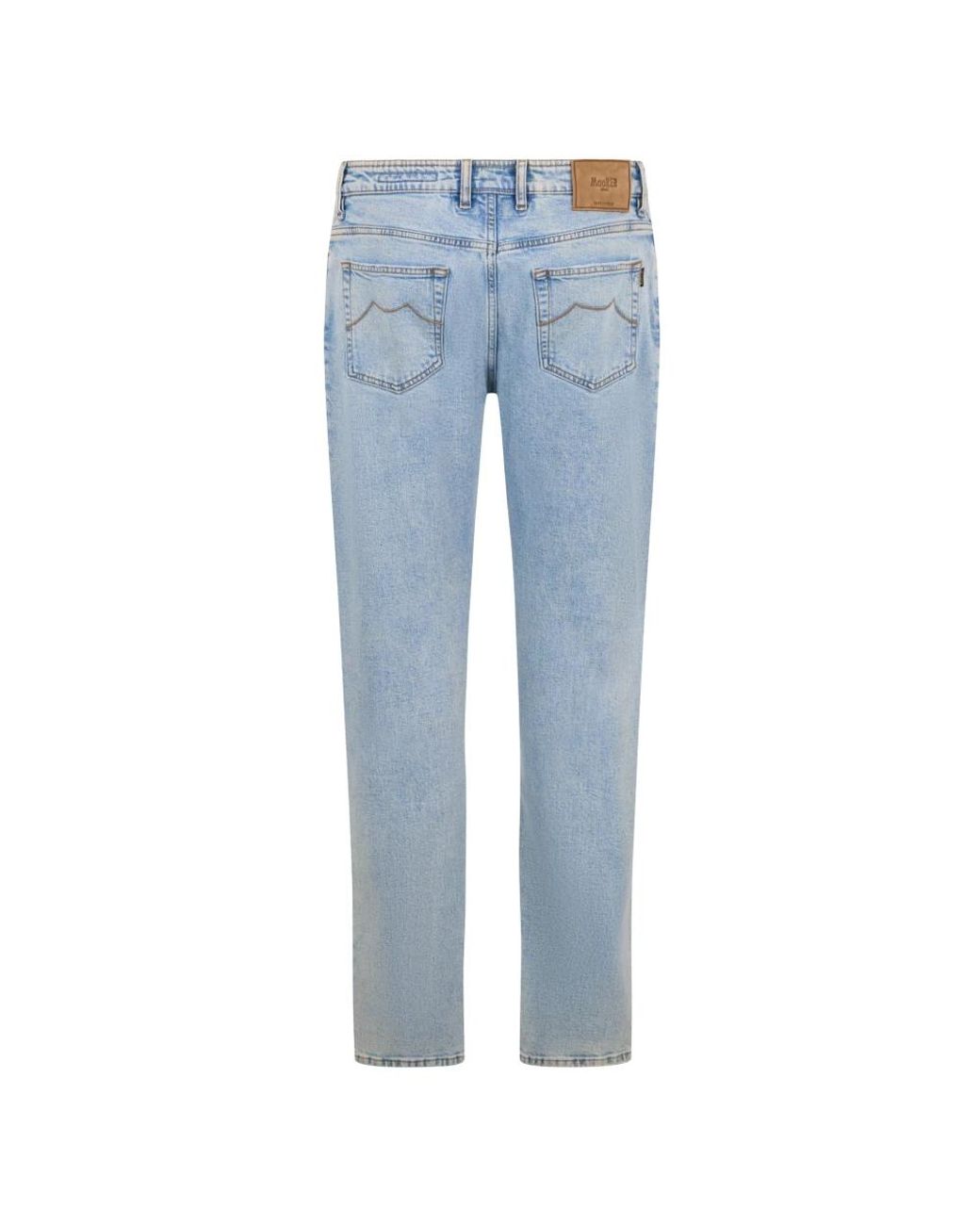 Moorer Blue Slim Fit Jeans for men