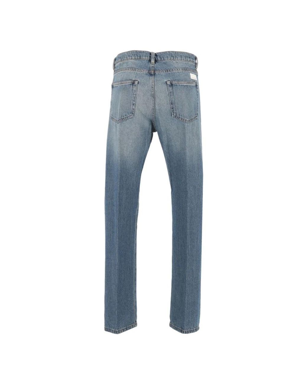 Nine:inthe:morning Blue Straight Fit Jeans for men