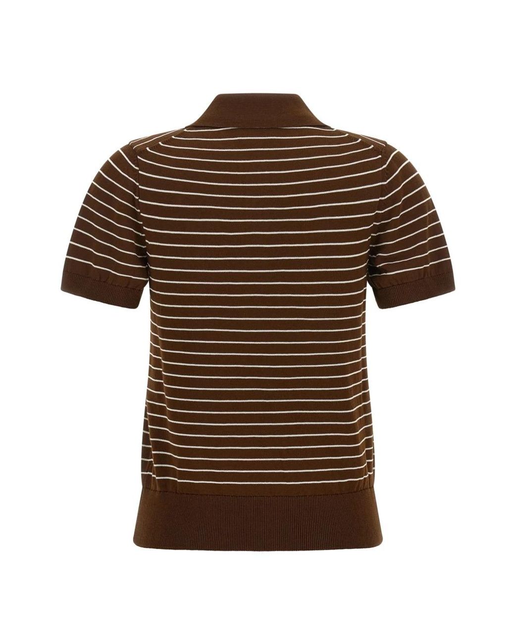 A.P.C. Brown Polo Shirts