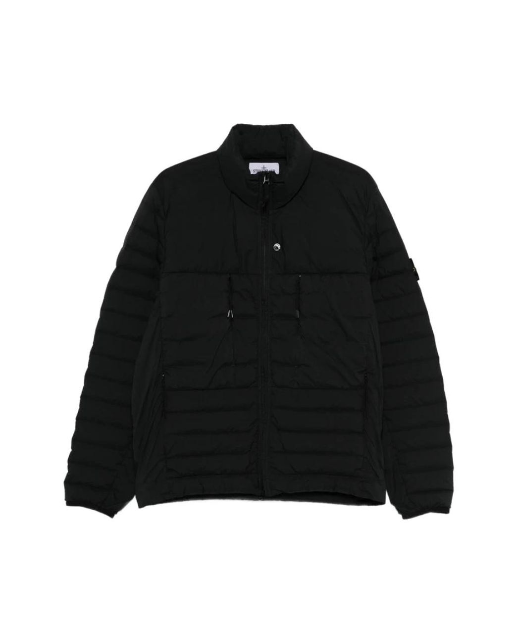 Stone Island Black Winter Jackets for men