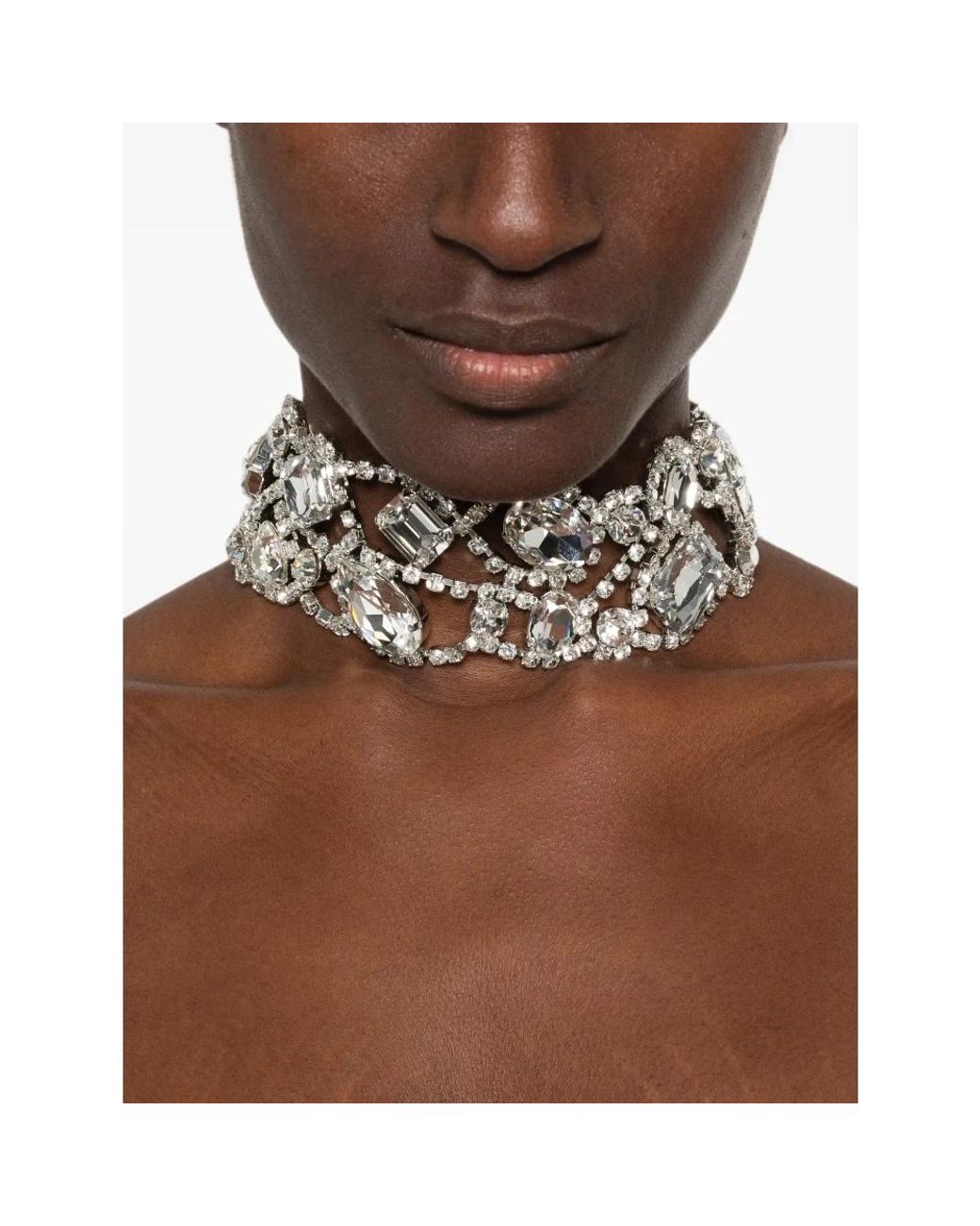 Magda Butrym White Necklaces
