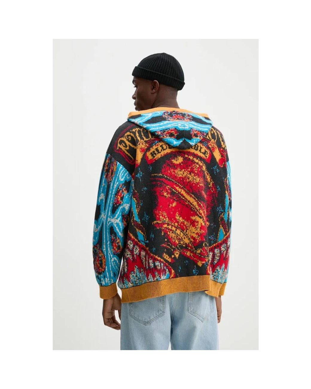 Hoodies Bluemarble de hombre de color Red