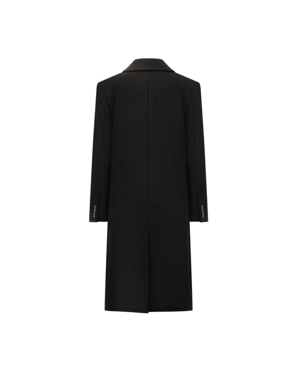 Givenchy Black Single-Breasted Coats