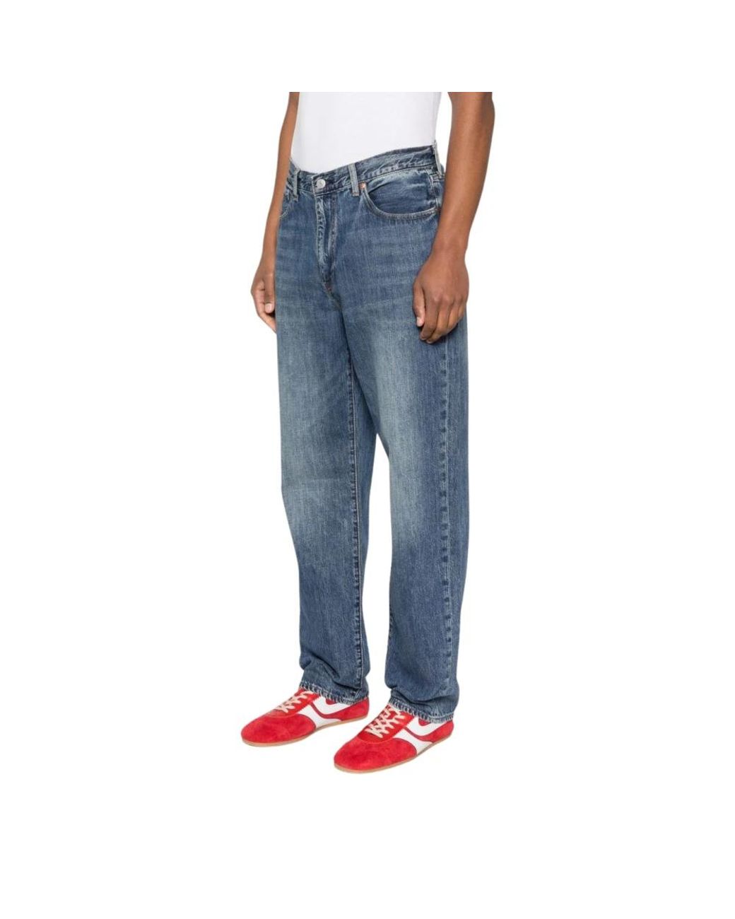 Levi's Blue Straight Jeans for men