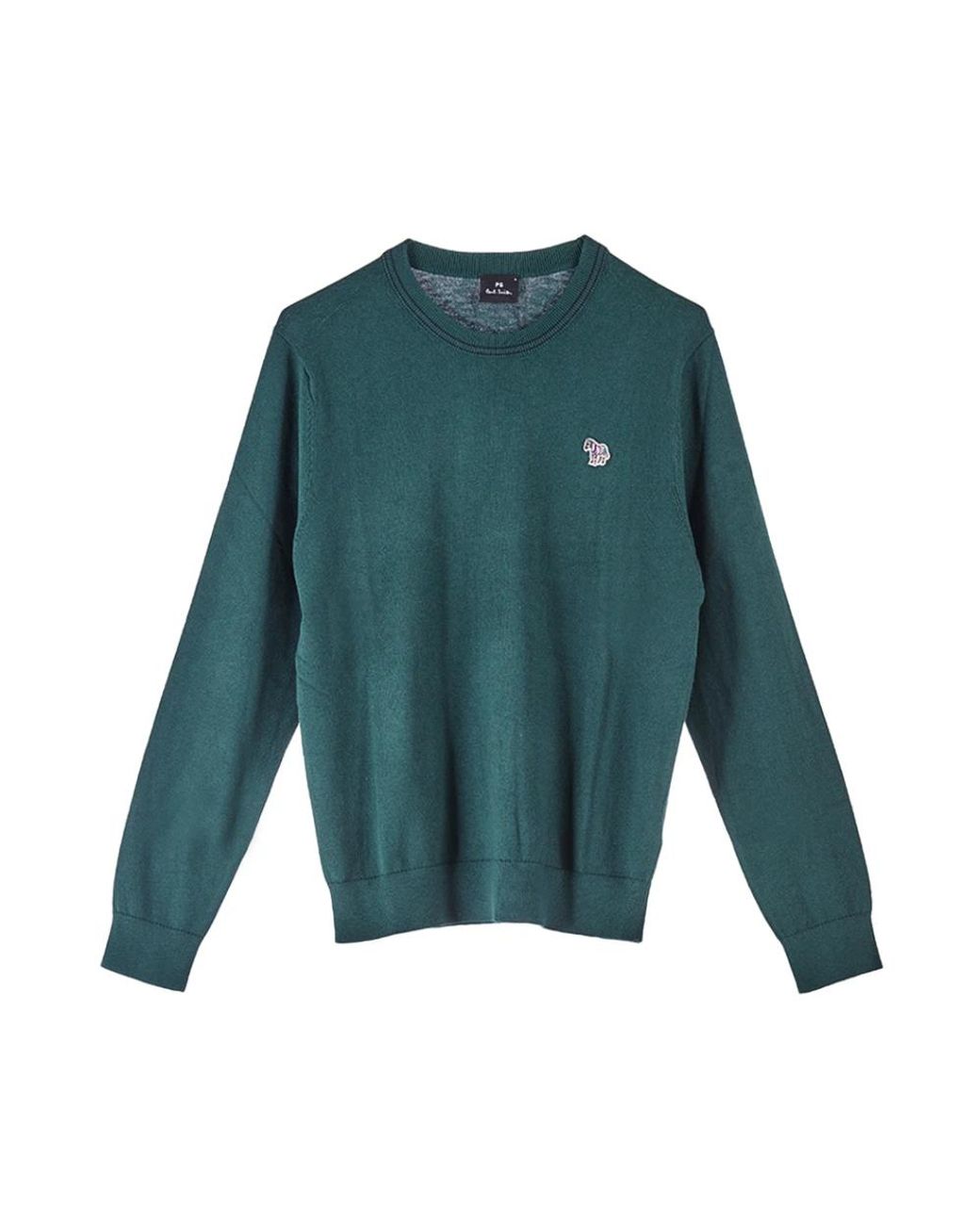 Paul Smith Green Round-Neck Knitwear for men