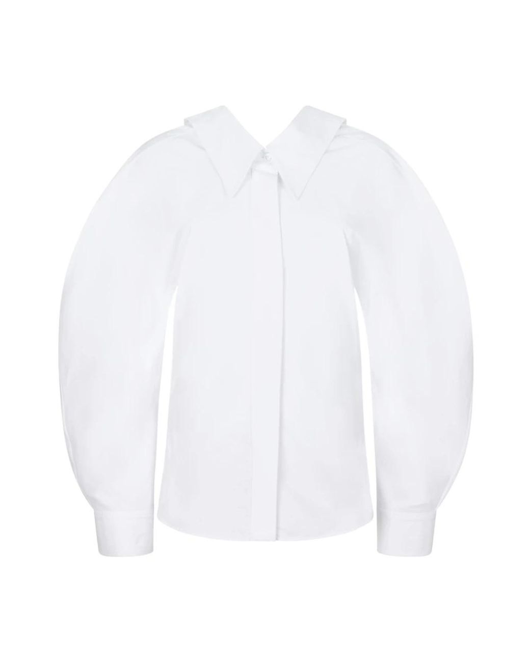 Givenchy White Sculptural Sleeveless Jacket
