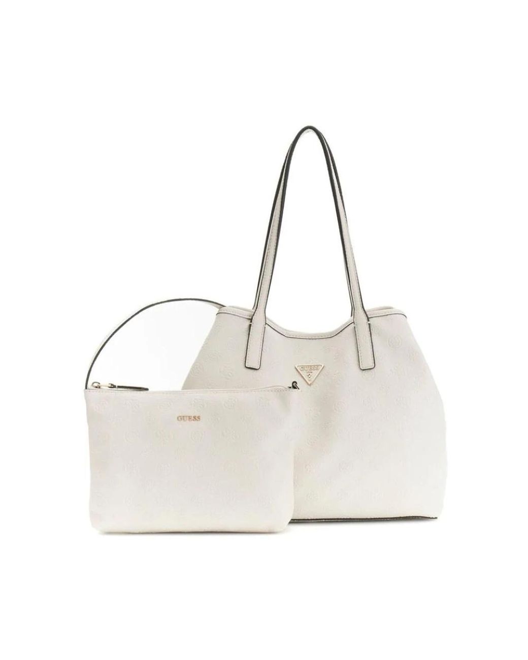 Guess White Shopping Bags