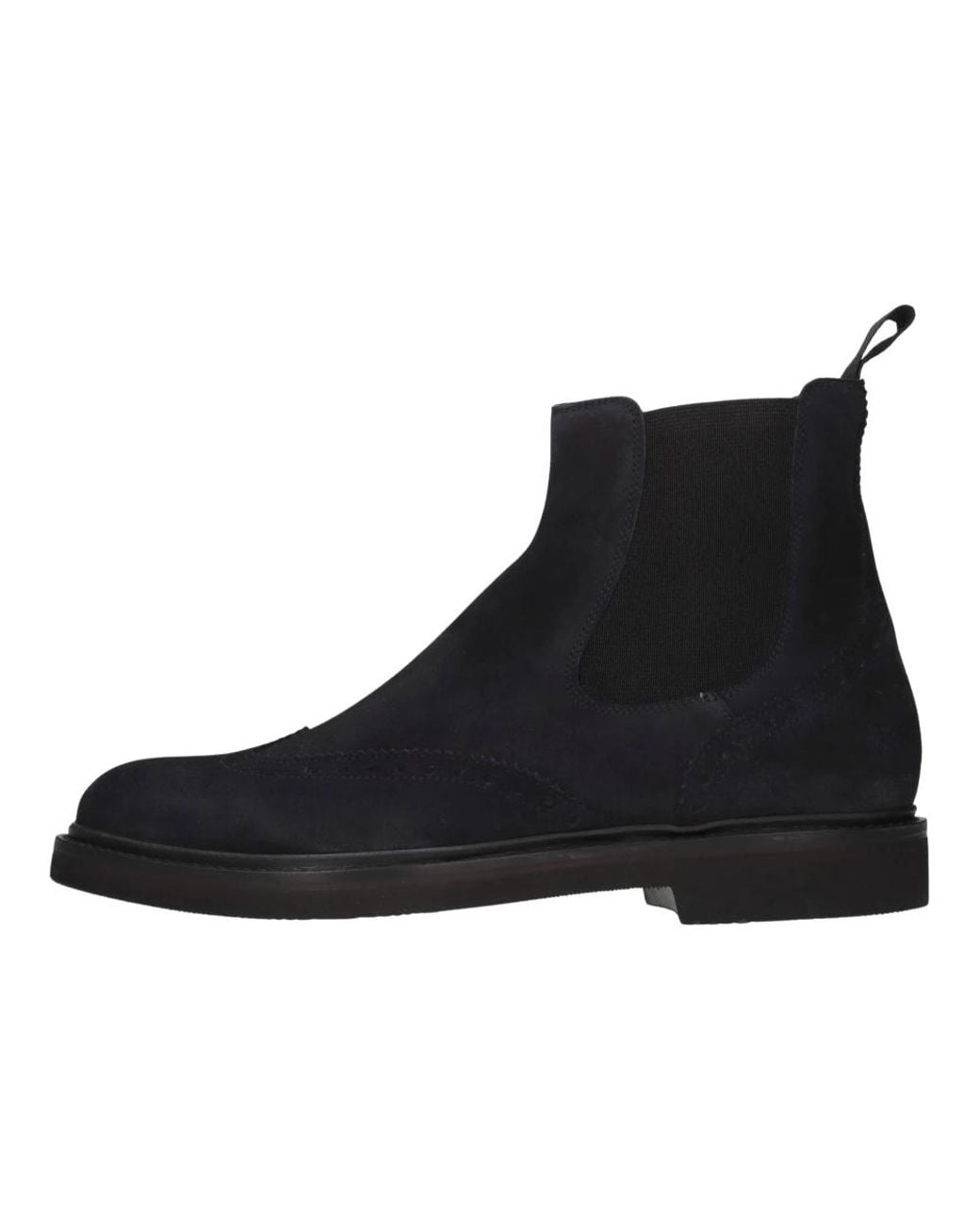Ortigni Black Chelsea Boots for men