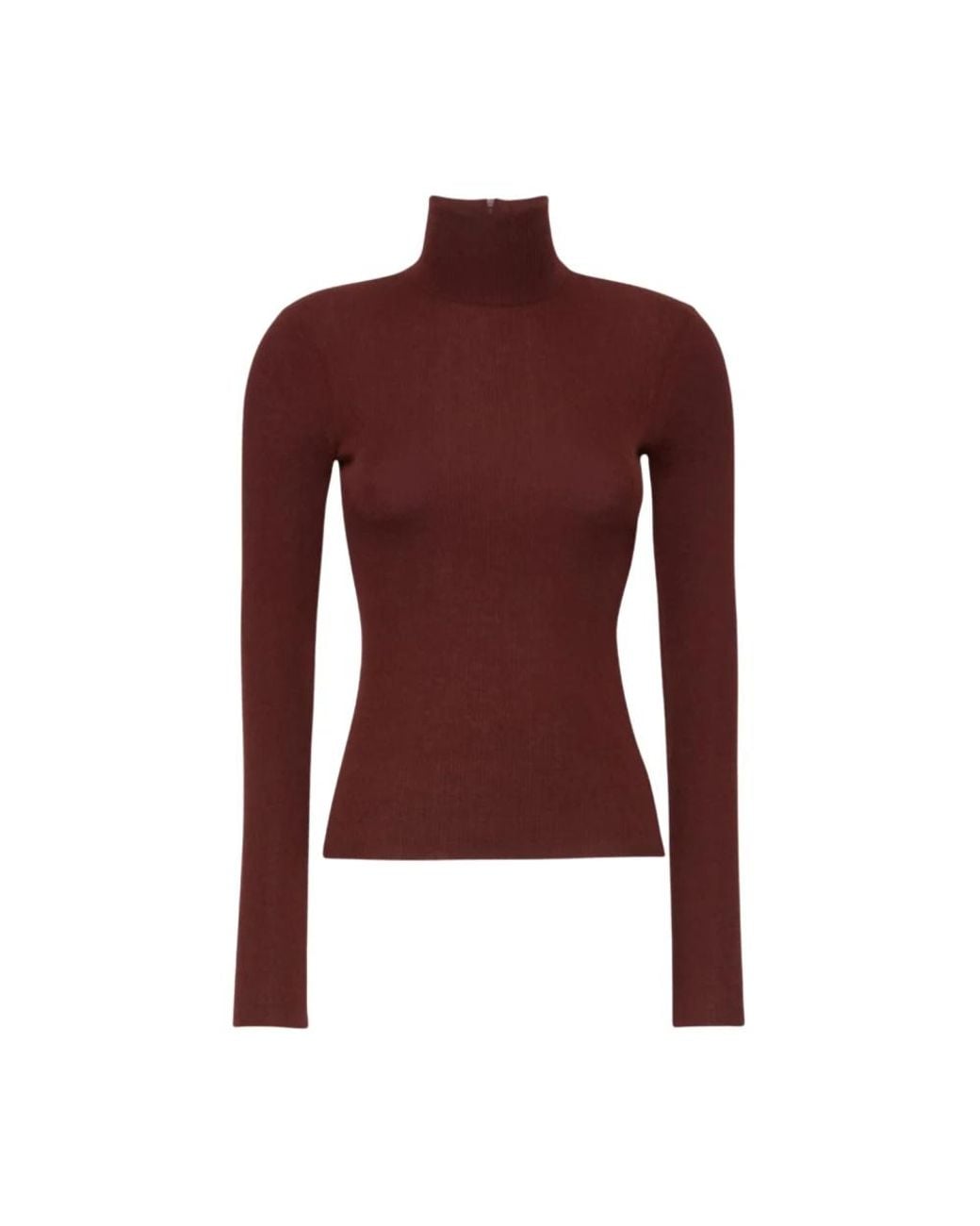 Max Mara Red Turtlenecks