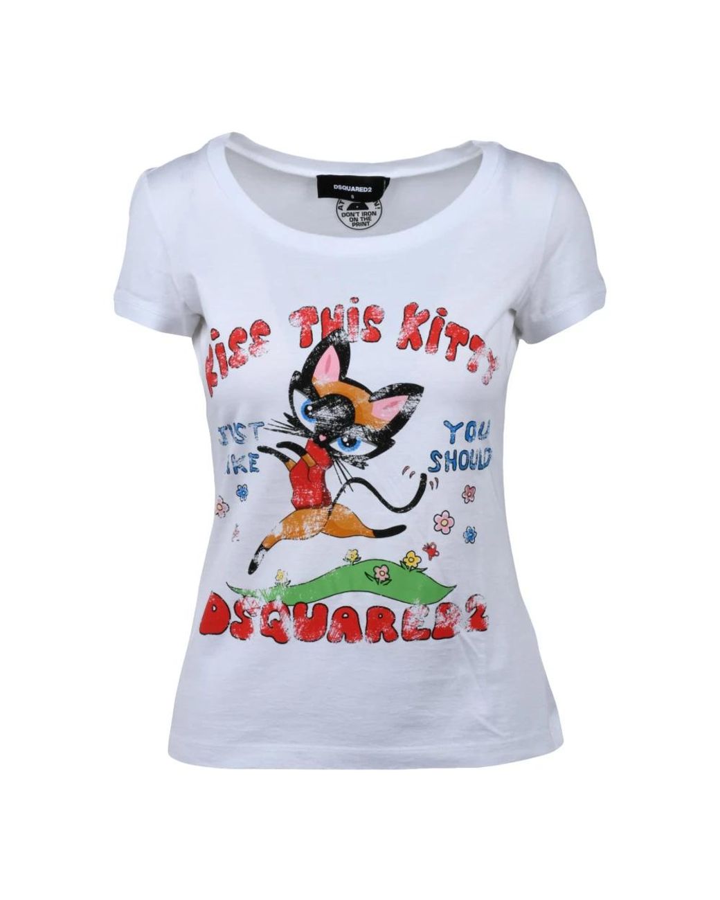 DSquared² T-Shirt in het White