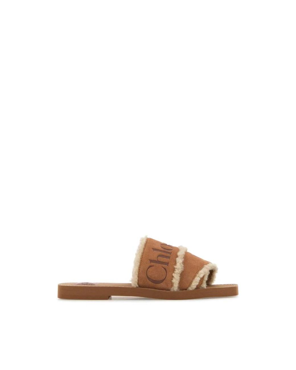 Sliders Chloé en coloris Brown