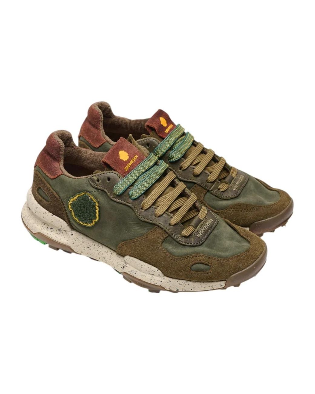 Satorisan Grüner sneaker chacrona premium in Green für Herren