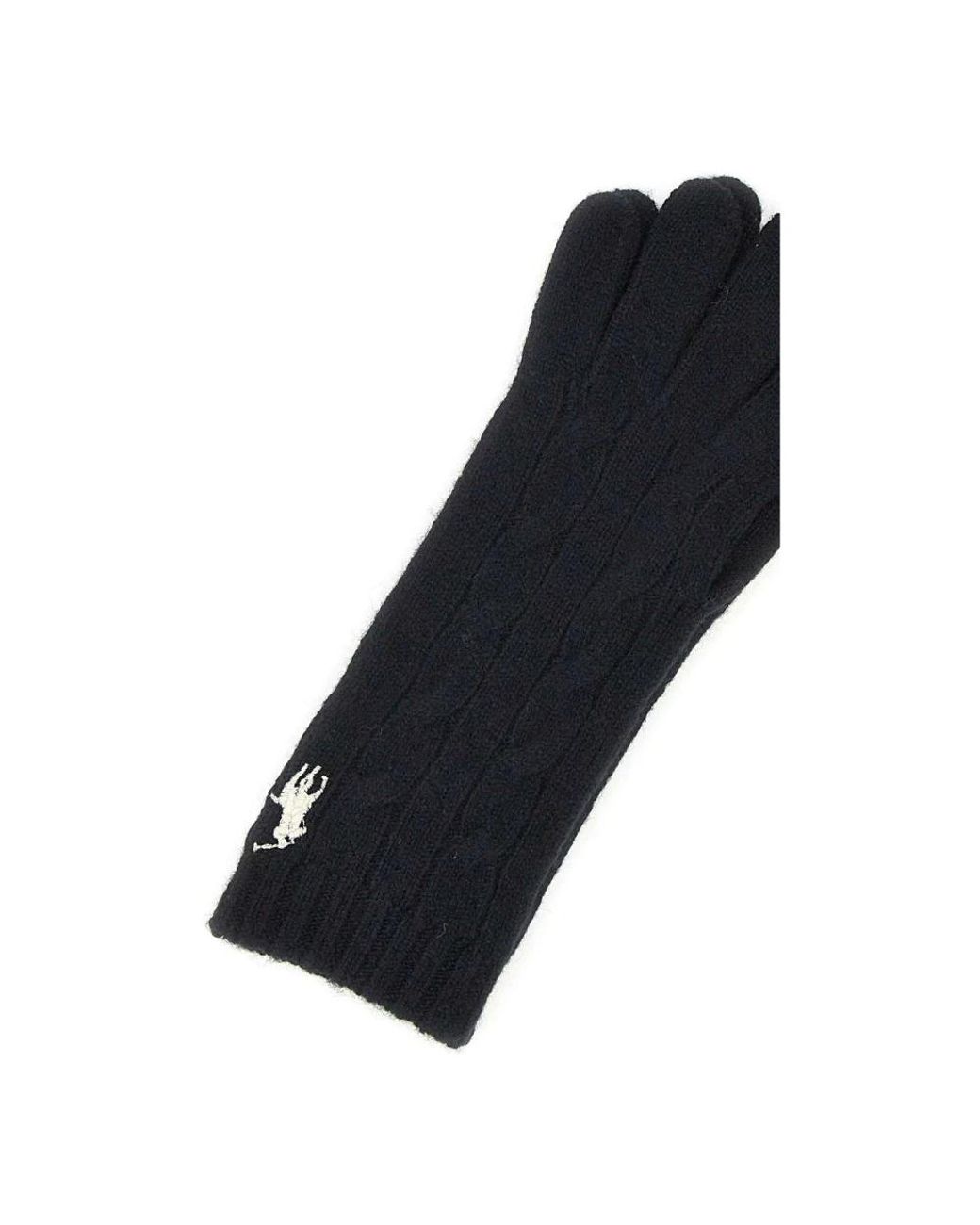 Polo Ralph Lauren Black Gloves