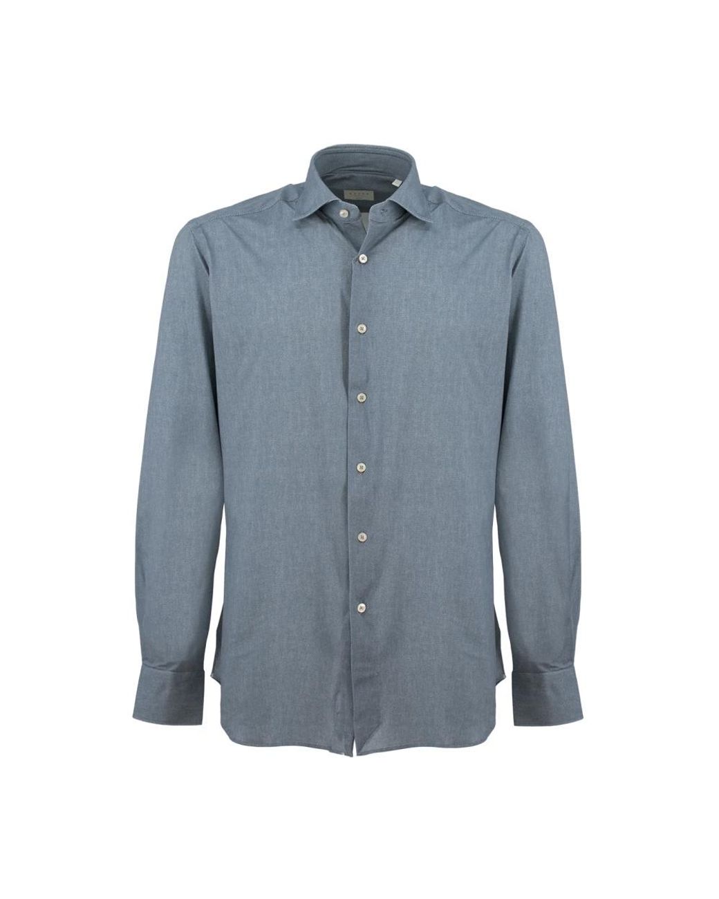 Xacus Blue Casual Shirts for men