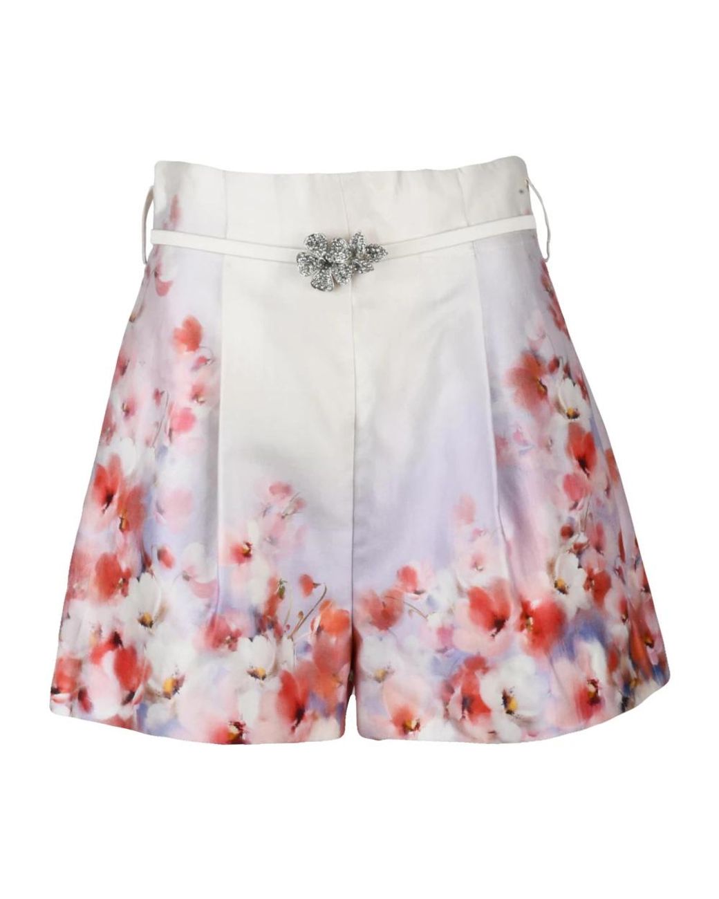Zimmermann Red Short Shorts