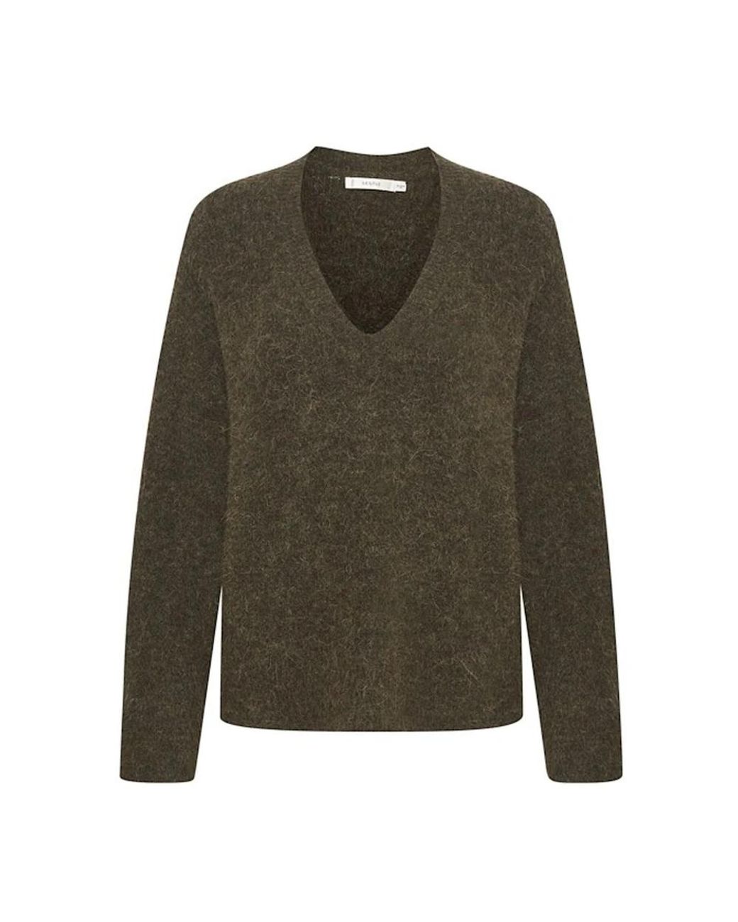 Gestuz Green V-Neck Knitwear