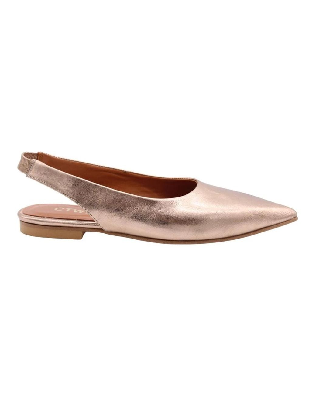 CTWLK Brown Ballerina Shoes