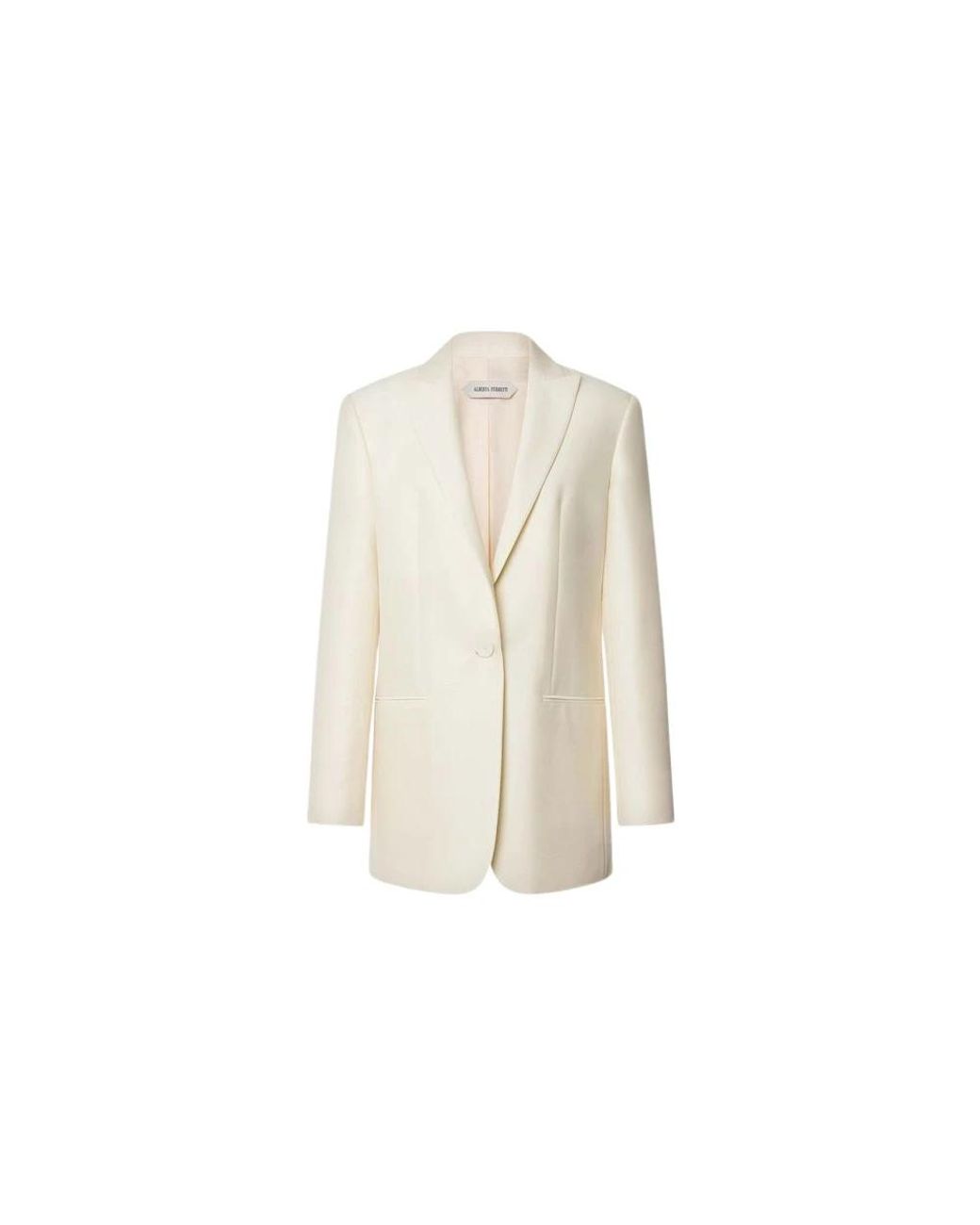 Alberta Ferretti Natural Blazers