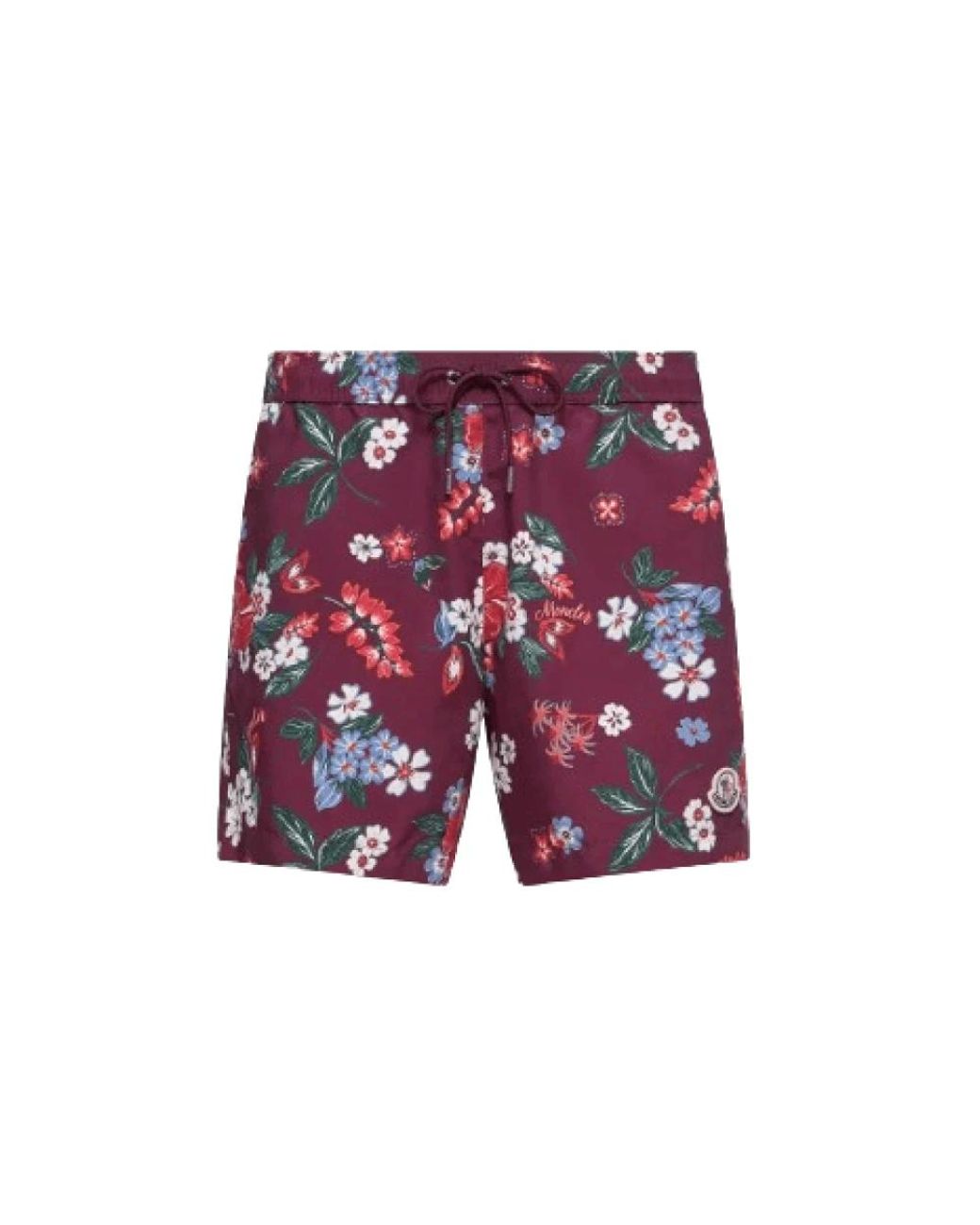 Moncler Red Beachwear for men