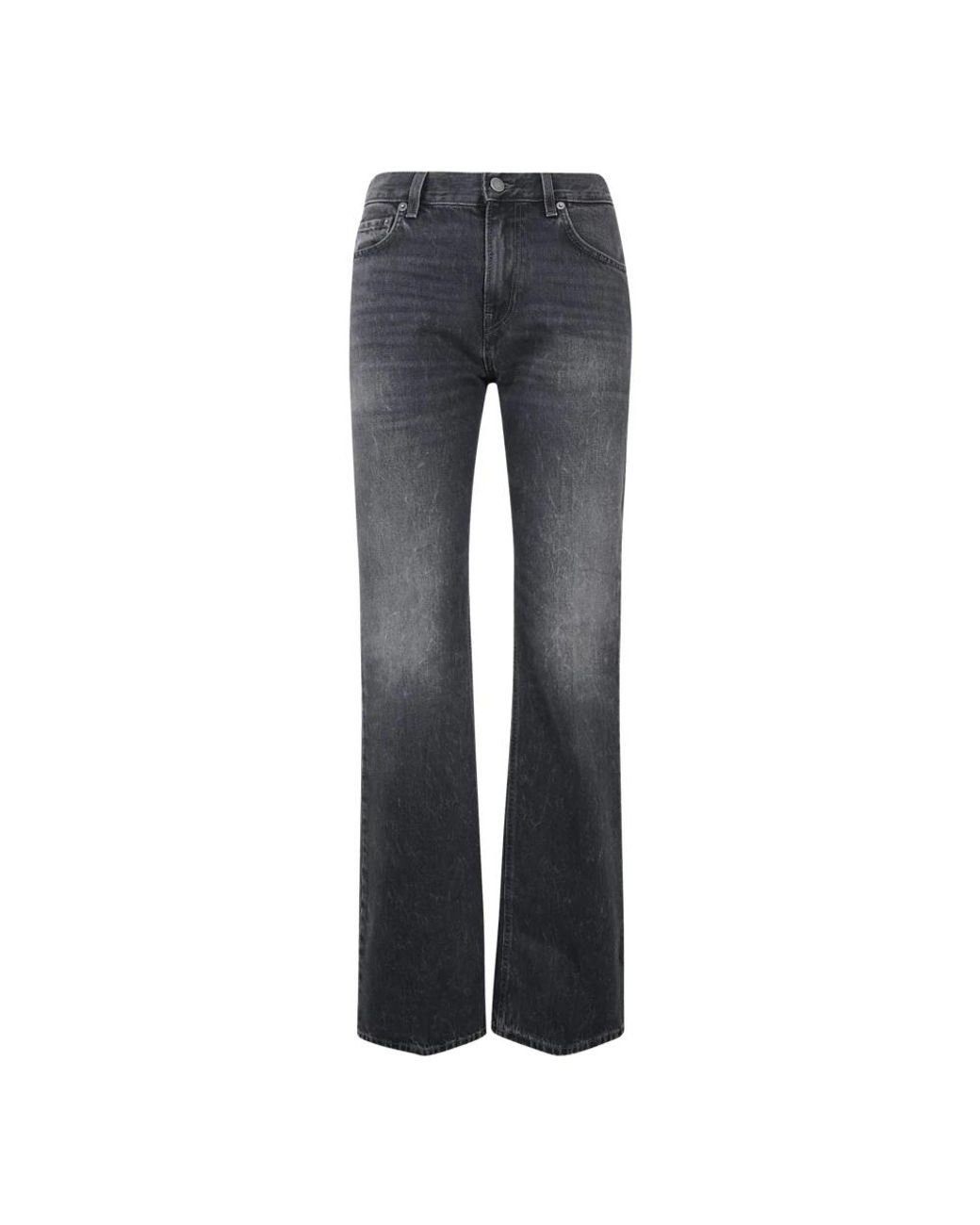 Haikure Blue Boot-Cut Jeans