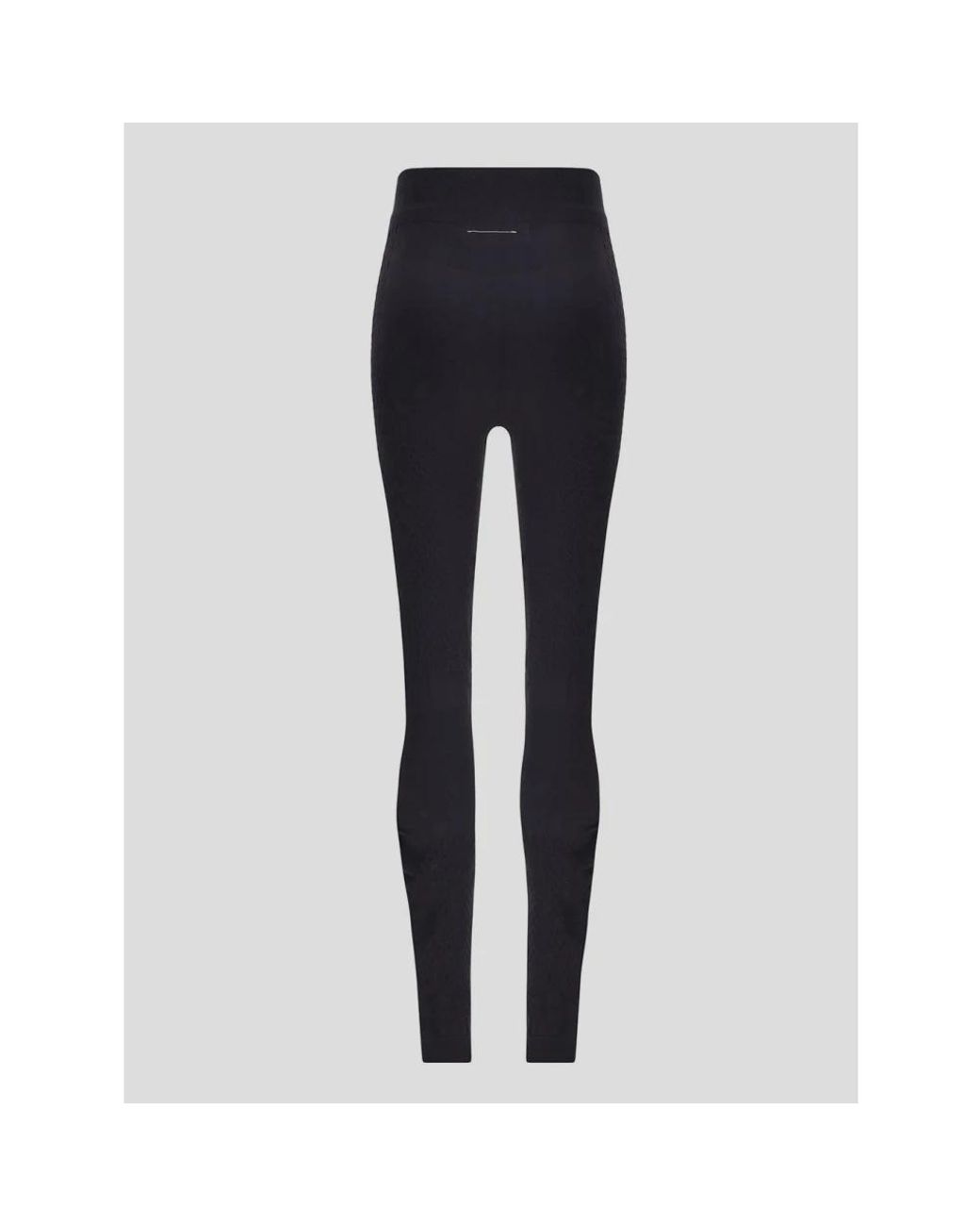 MM6 by Maison Margiela Blue Leggings
