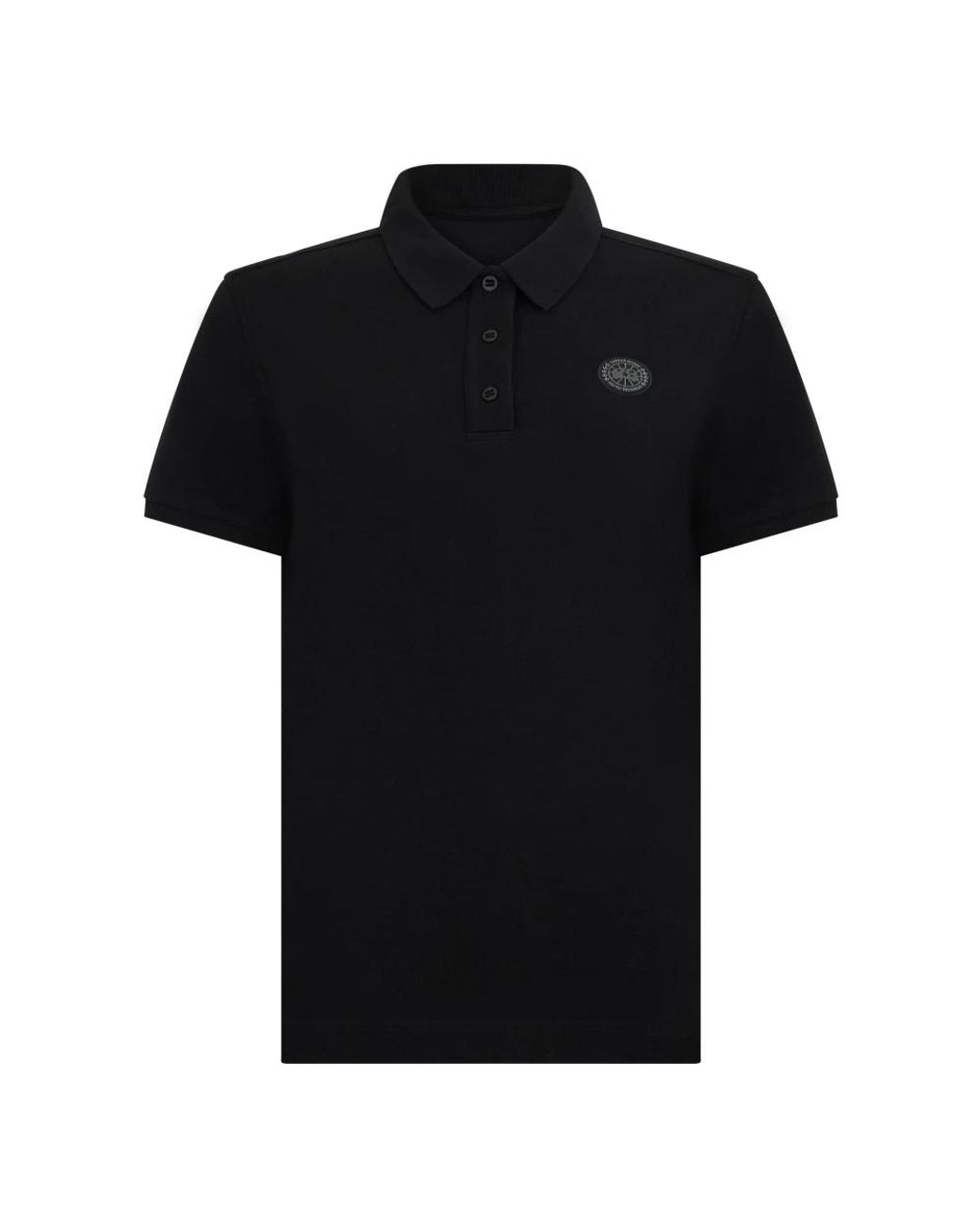 Canada Goose Black Polo Shirts