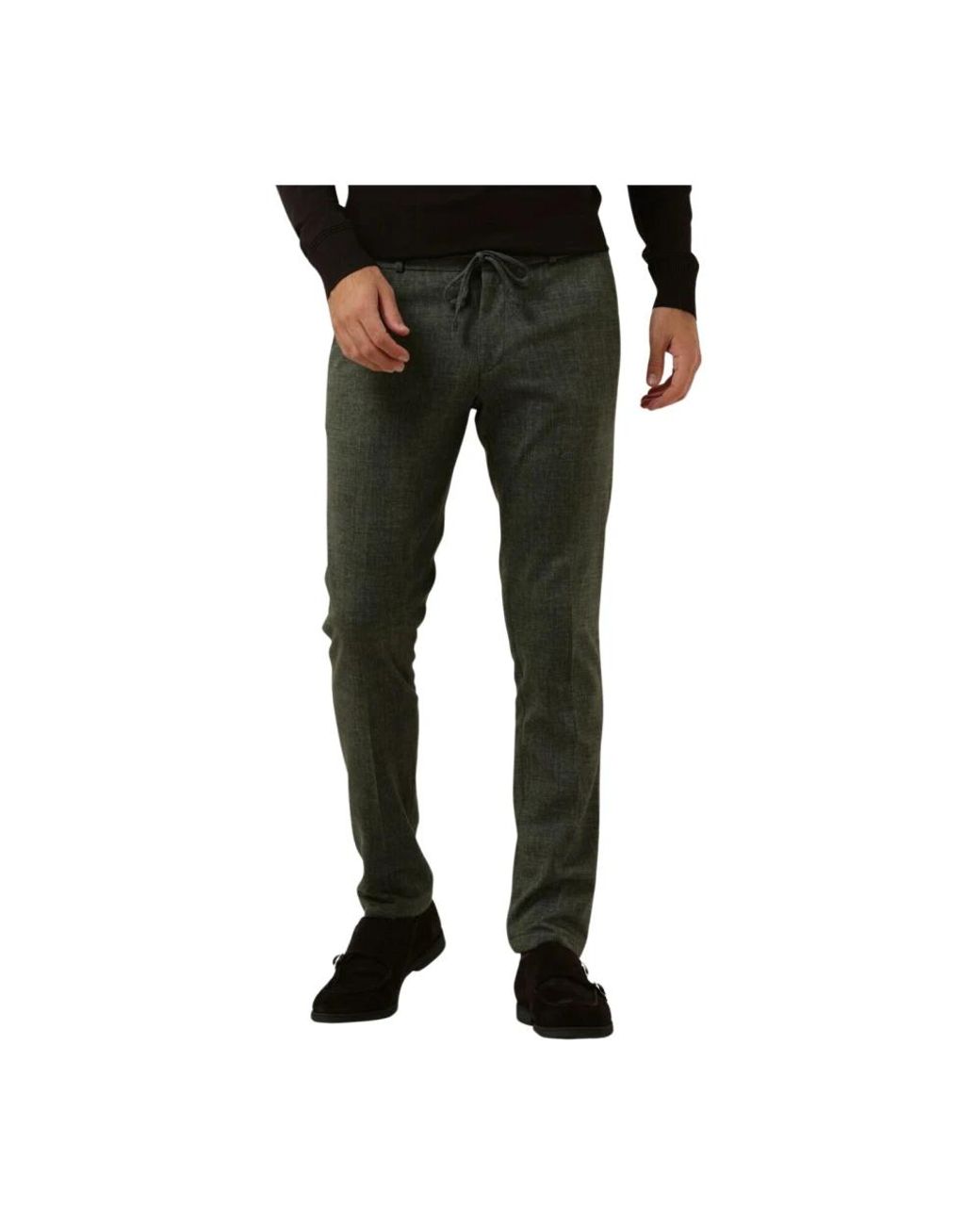 Zuitable Slim-Fit Trousers in het Black voor heren