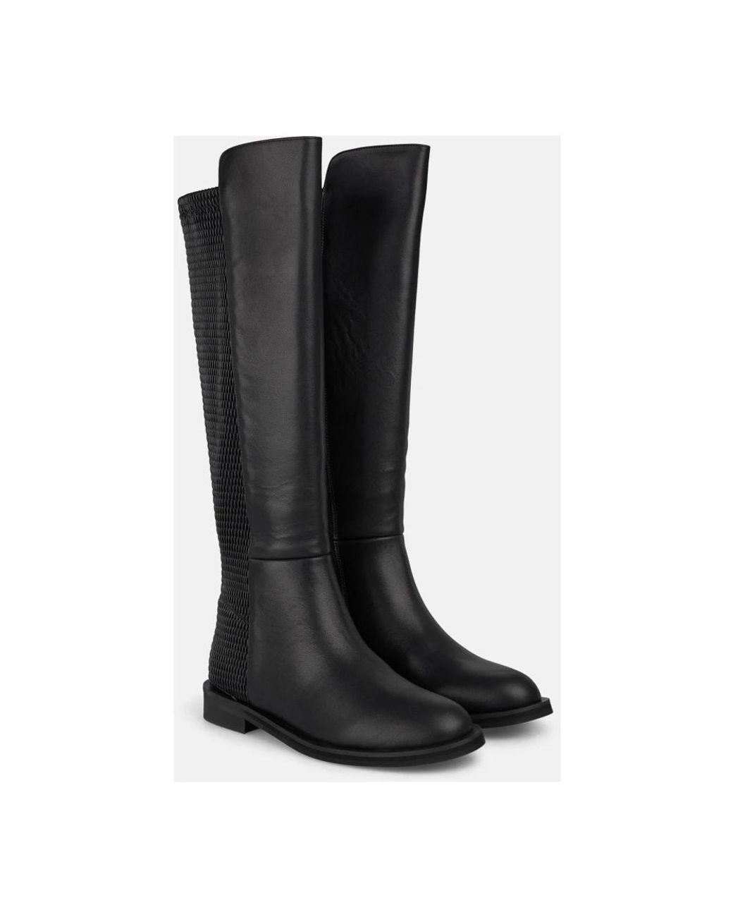 Alma En Pena. Black High Boots