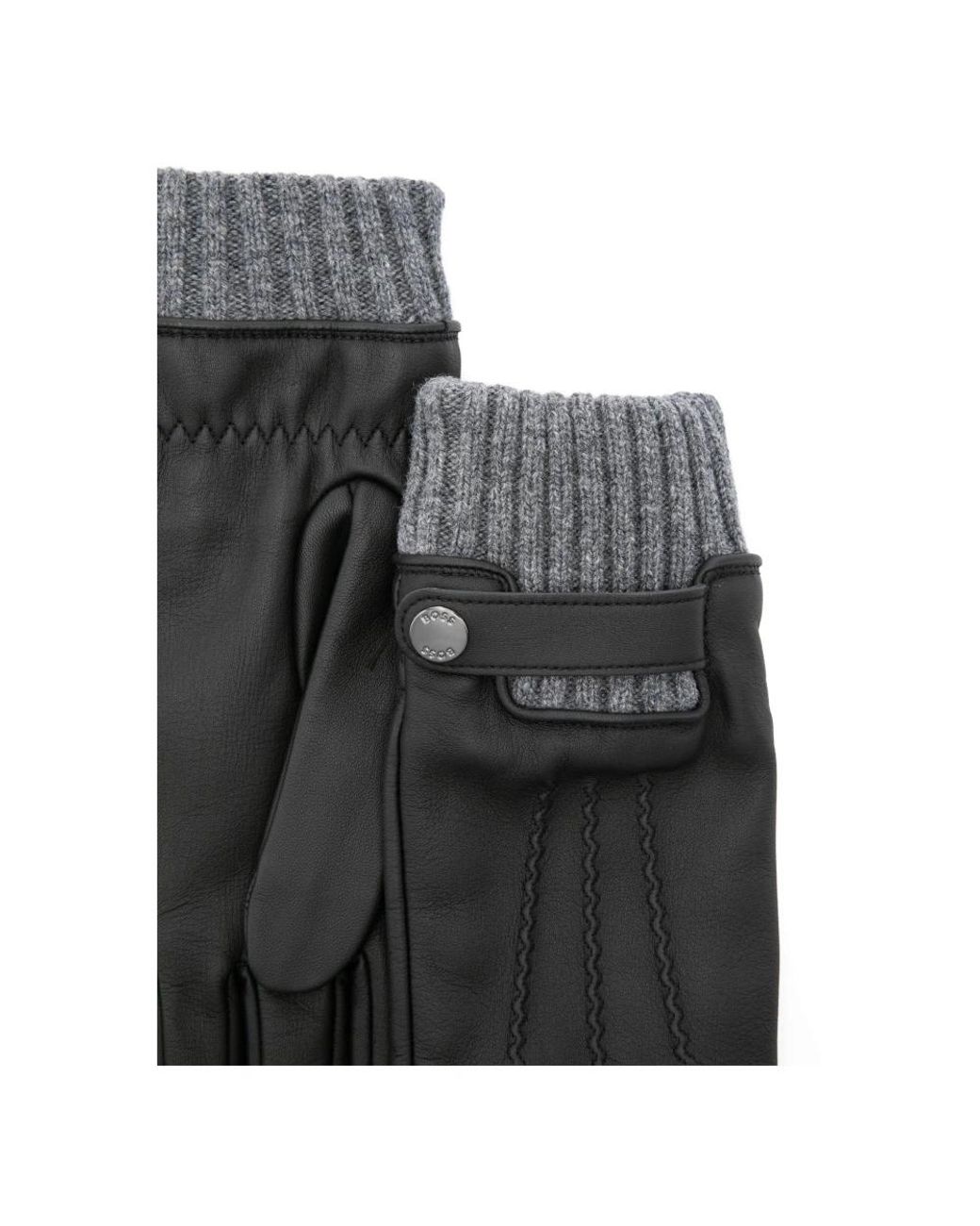 Boss Black Gloves
