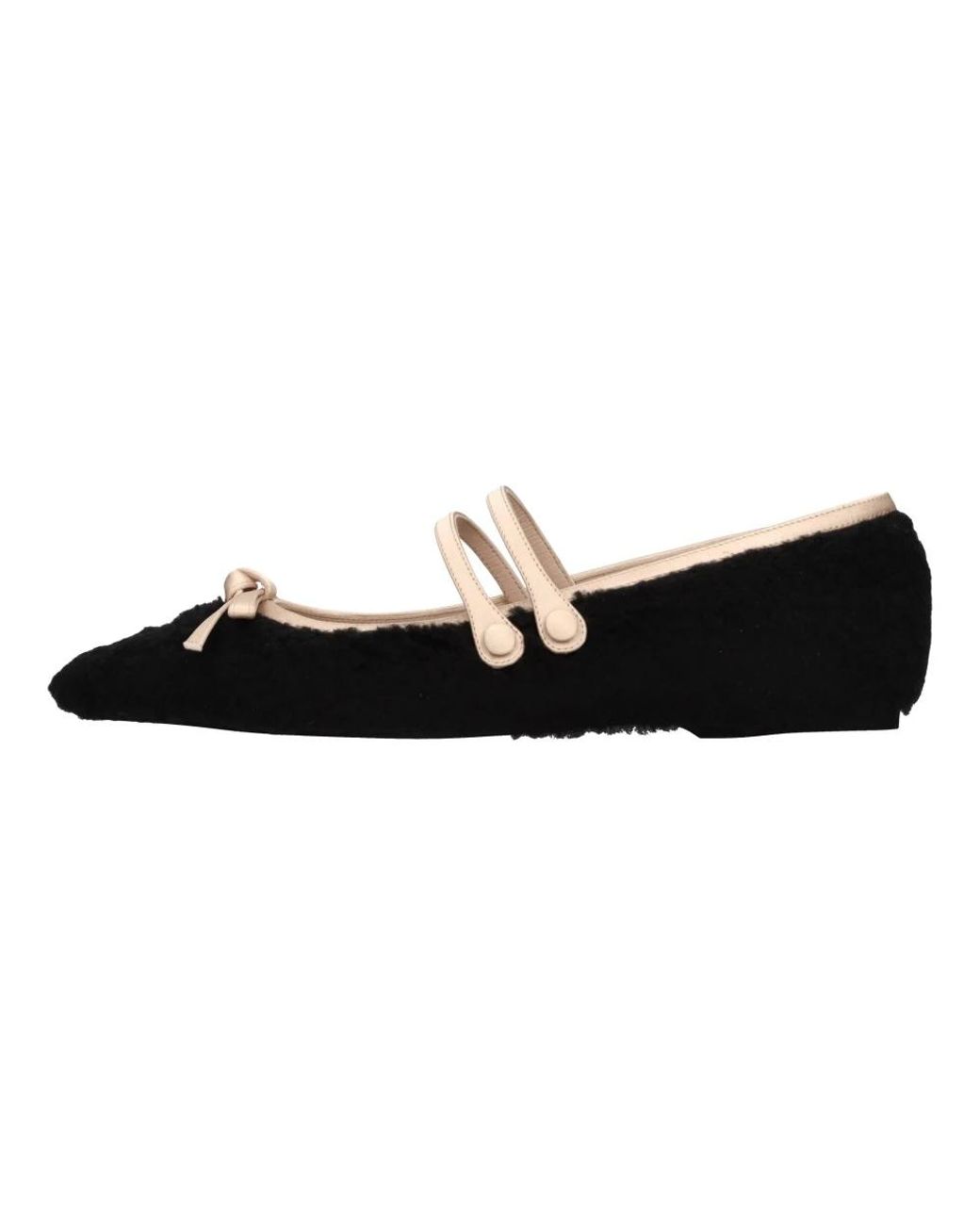 N°21 Black Ballerina Shoes