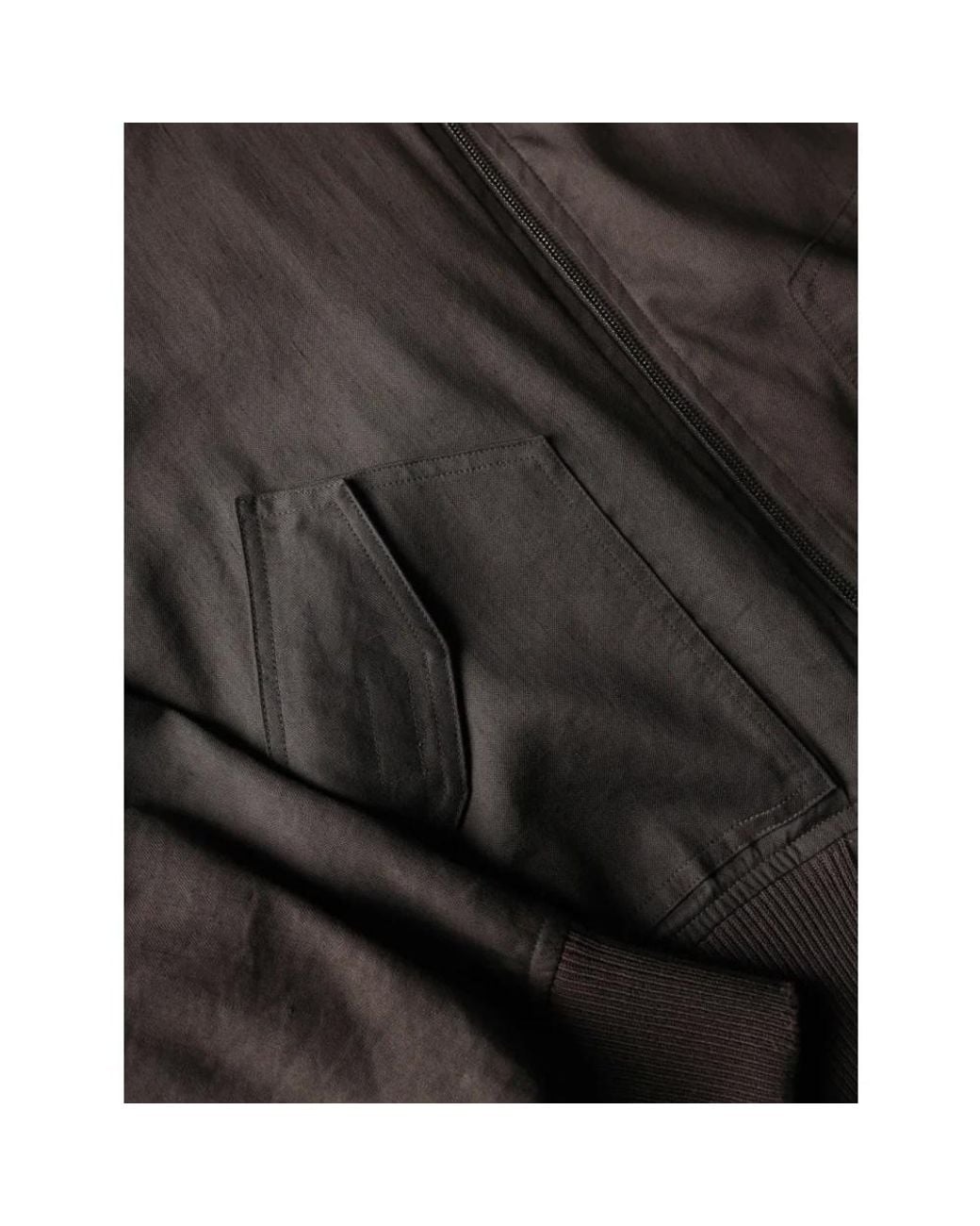 Roberto Collina Black Bomber Jackets for men