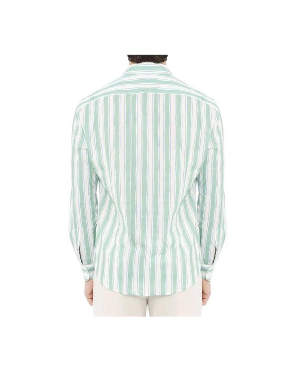 Mc2 Saint Barth Blue Casual Shirts for men