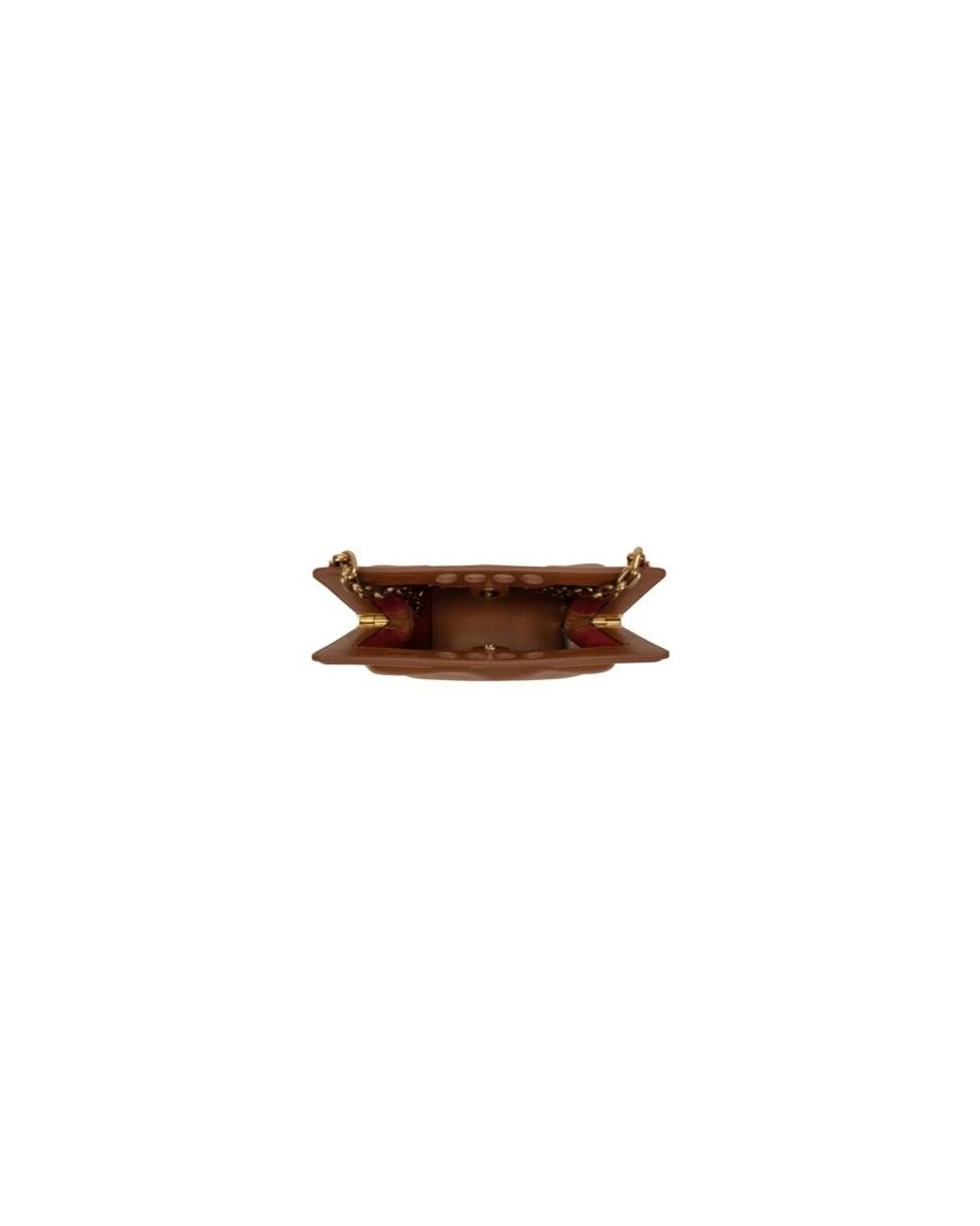 McQueen Brown Shoulder Bag