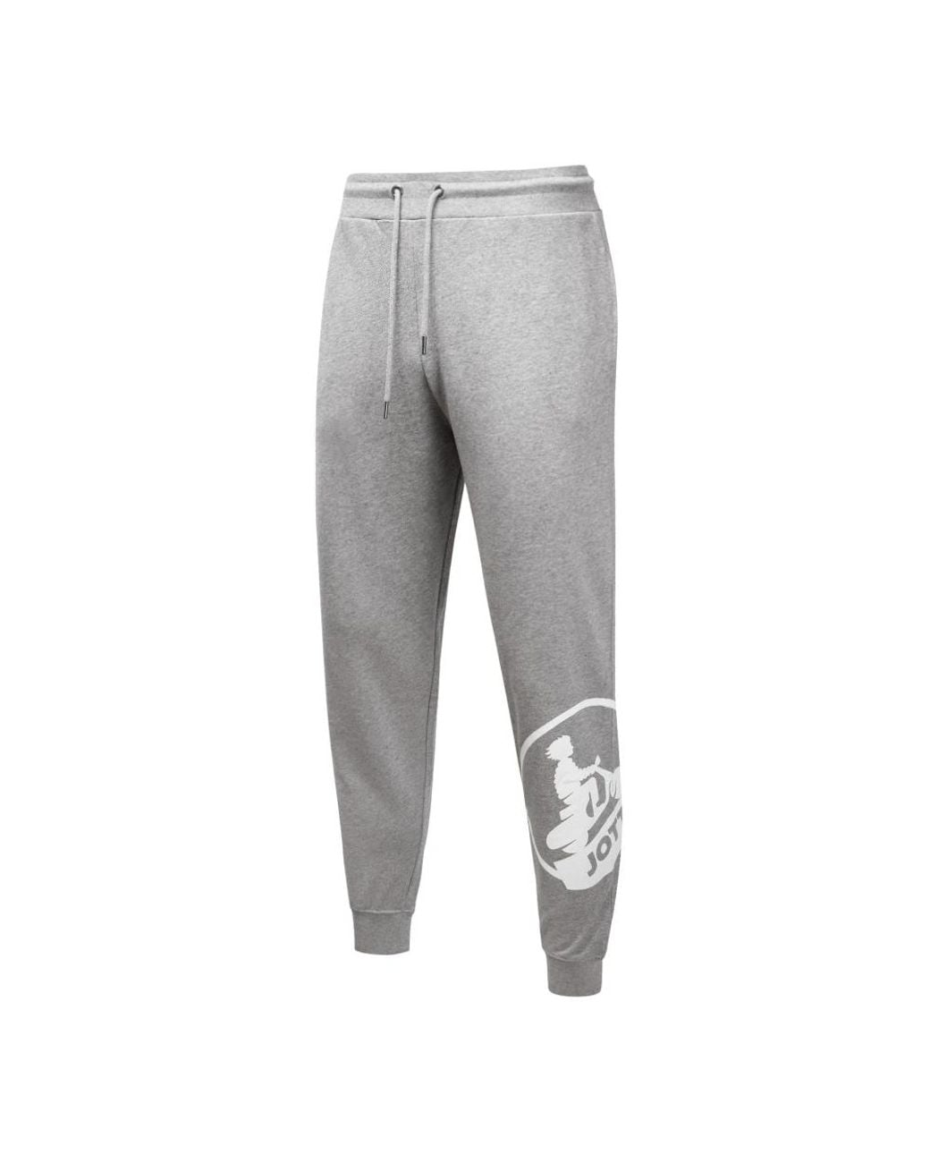 J.O.T.T Broeken ,Grijs ,Katoen Moledo Logo Trainingsbroeken in het Gray voor heren