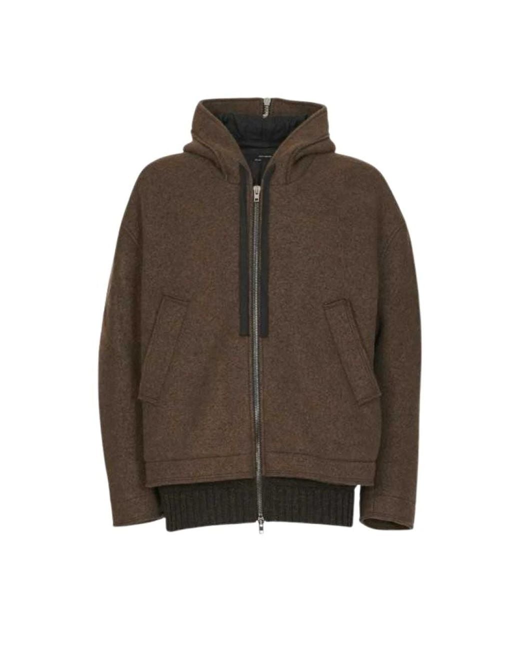 Isabel Benenato Brown Light Jackets for men