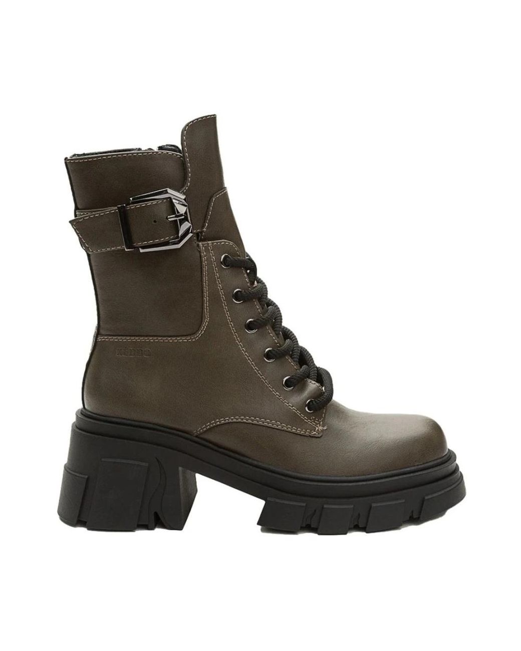 Keddo Brown Lace-Up Boots