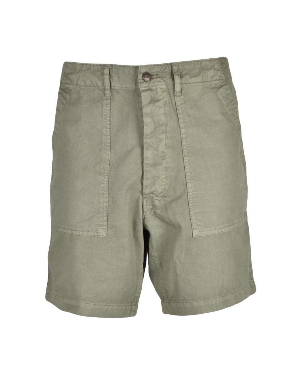 Roy Rogers Green Casual Shorts for men