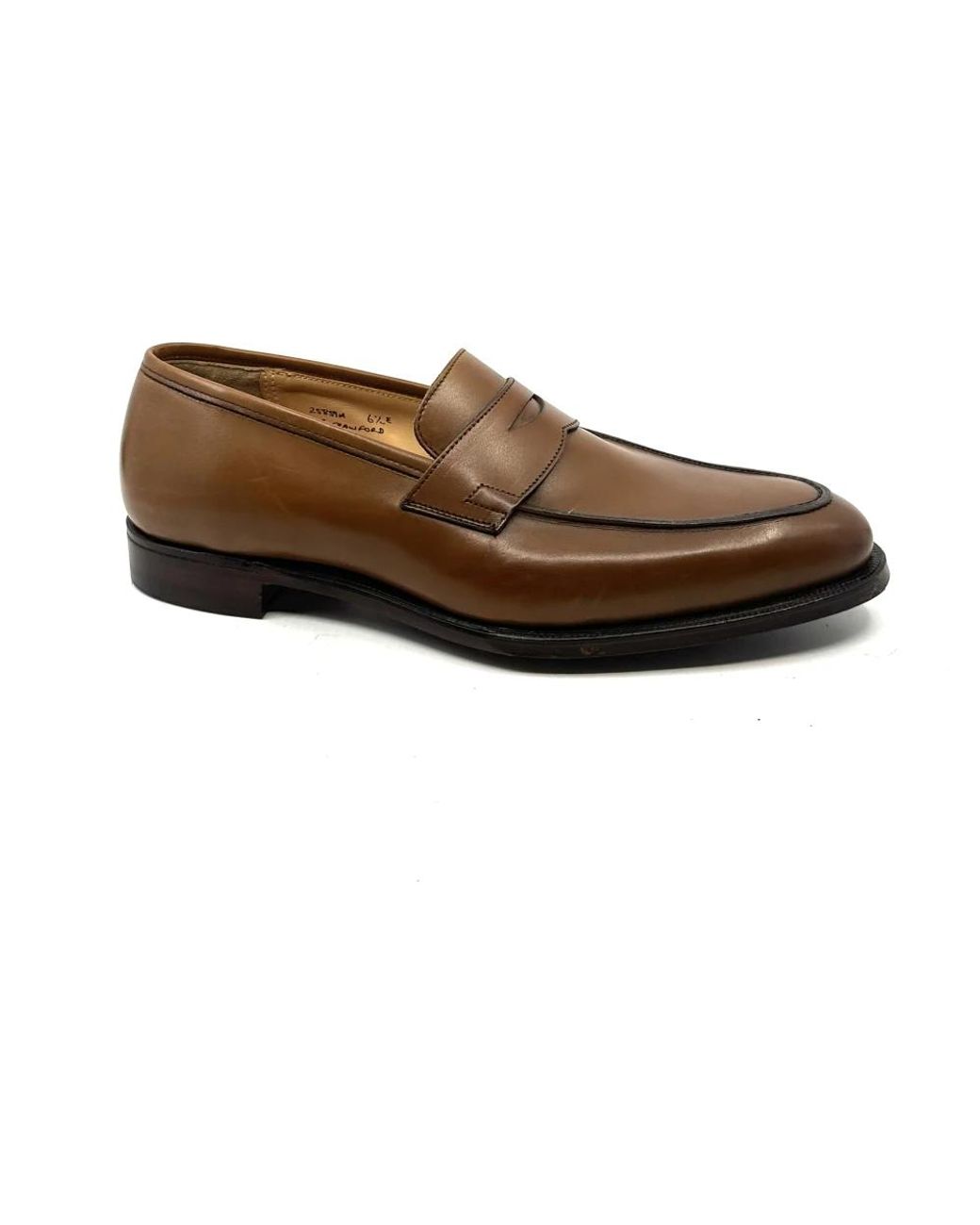 Crockett and Jones Brown Loafers for men