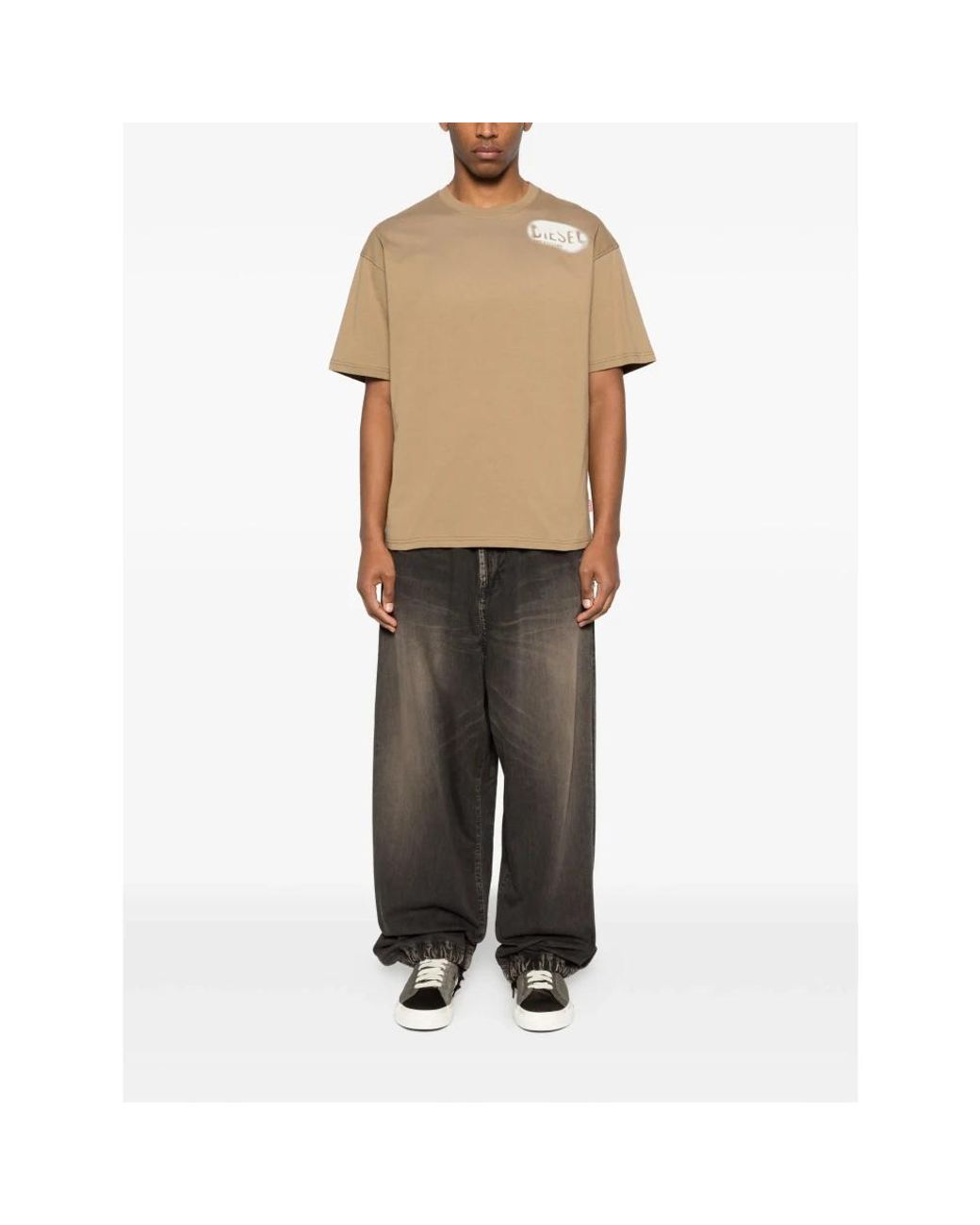 DIESEL Natural T-Shirts for men