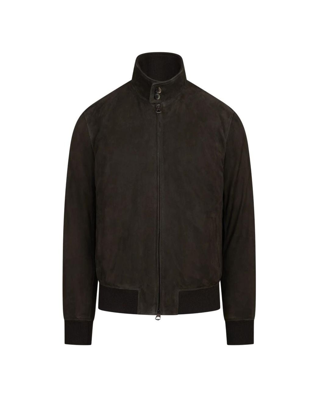 Stewart Black Bomber Jackets for men