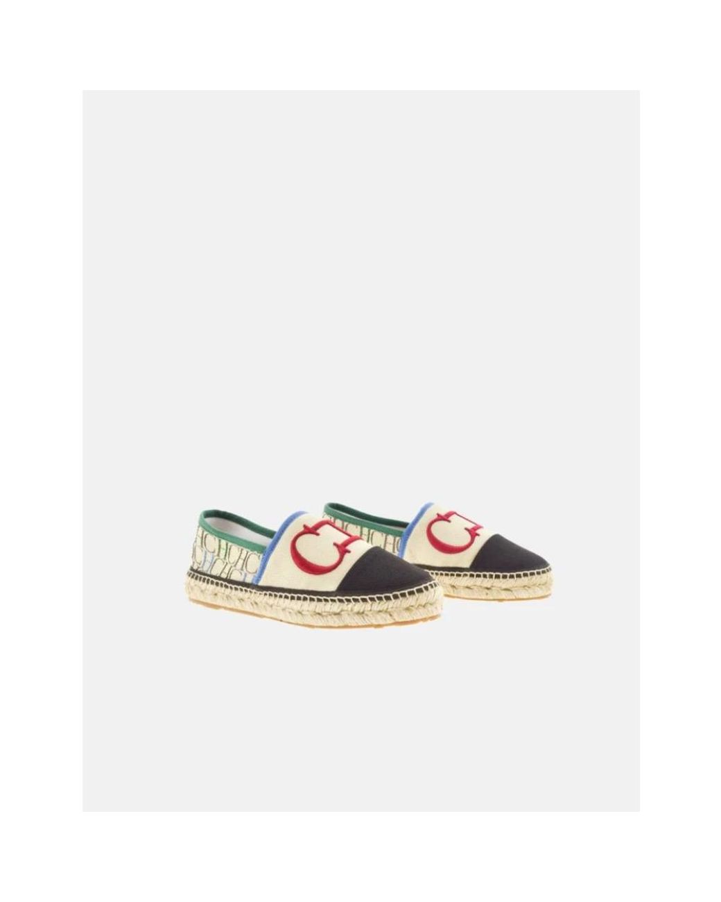 Carolina Herrera Metallic Espadrilles