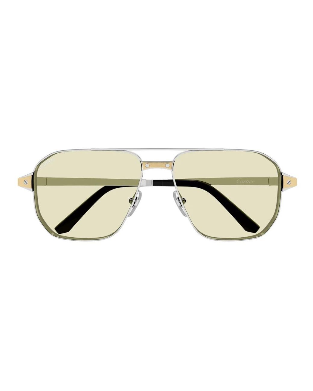 Cartier Metallic Sunglasses for men