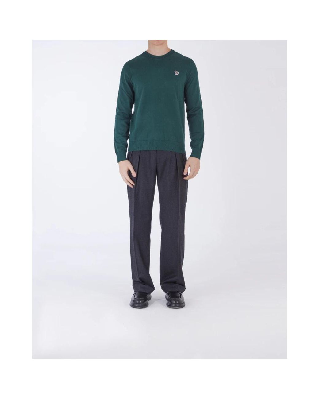Paul Smith Green Round-Neck Knitwear for men