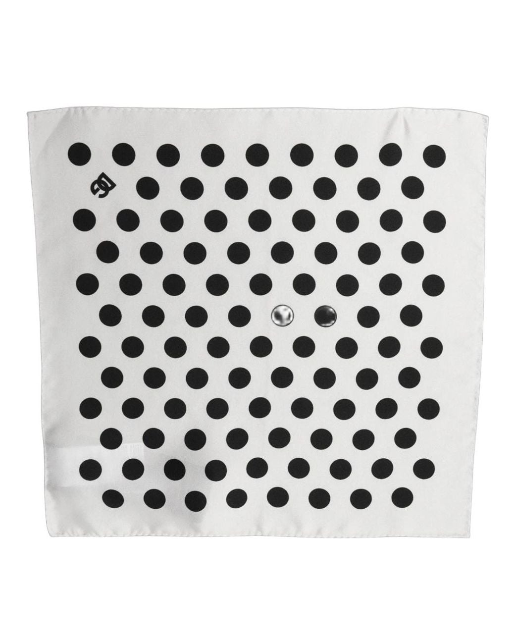 Dolce & Gabbana Black Silk Scarves