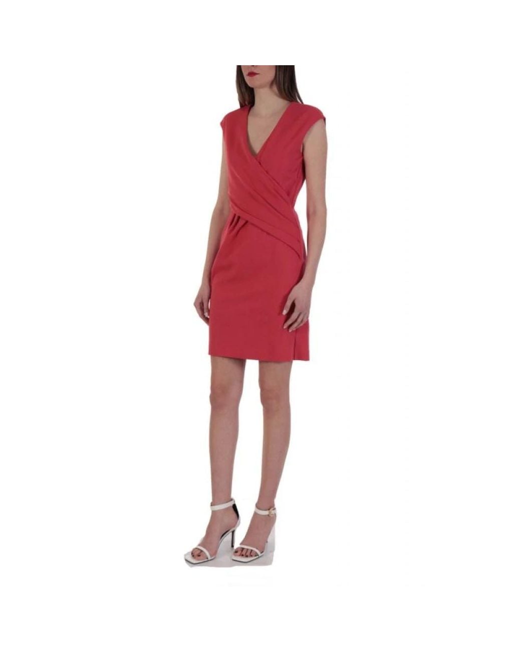 Emporio Armani Red Short Dresses